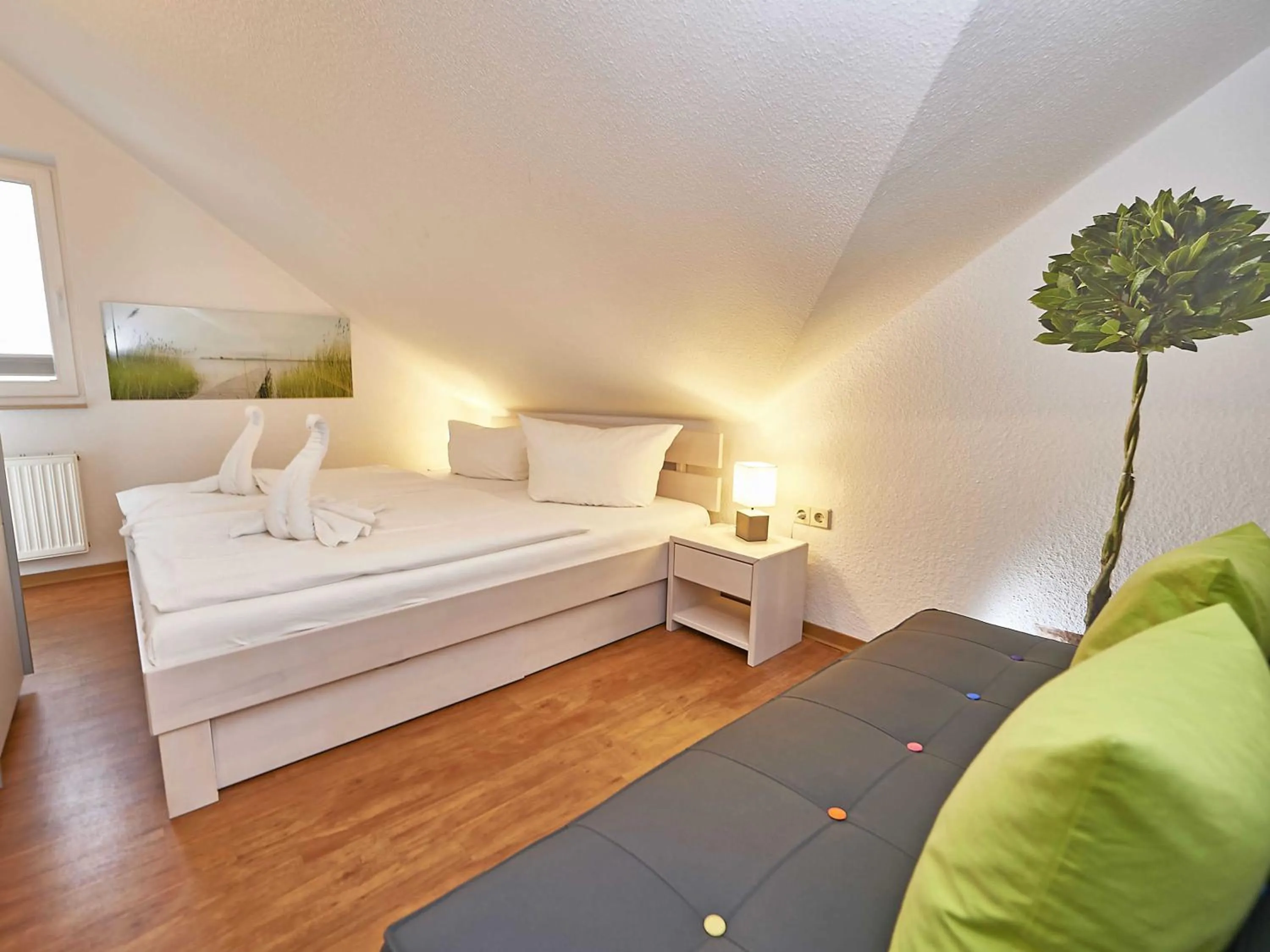 Bed in Wohnpark Stadt Hamburg in Binz - WG 57