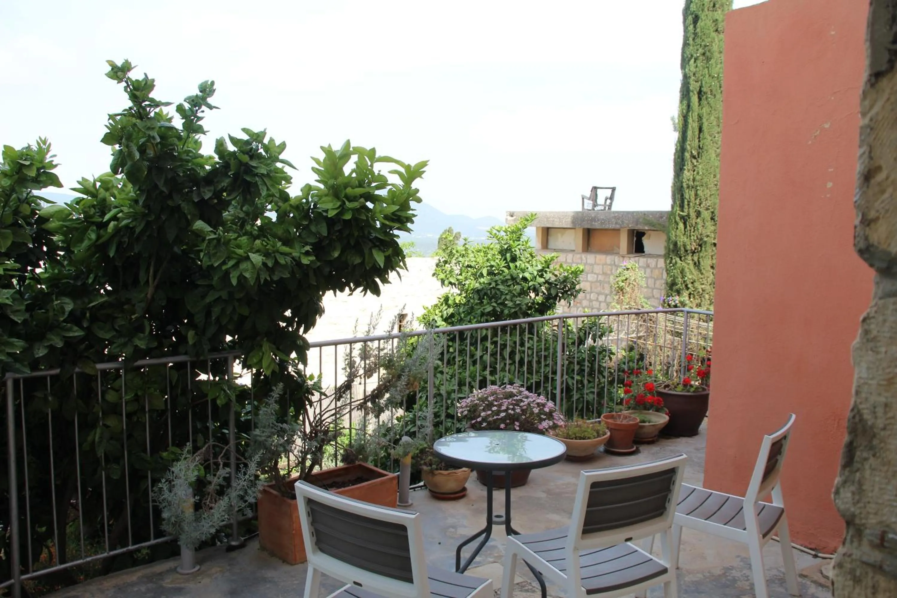 Natural landscape in Artists' Colony Inn Zefat