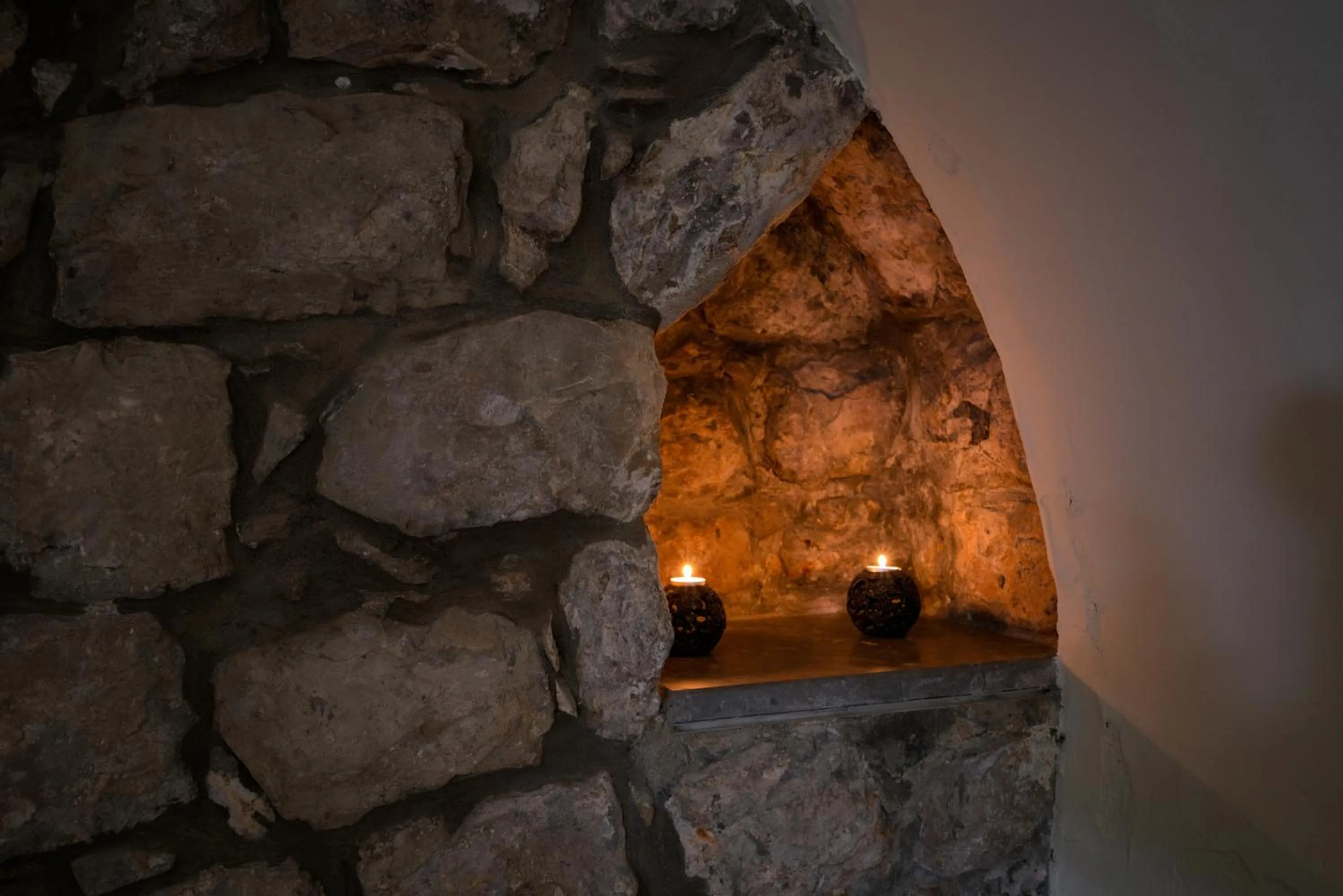 Decorative detail in Artists' Colony Inn Zefat