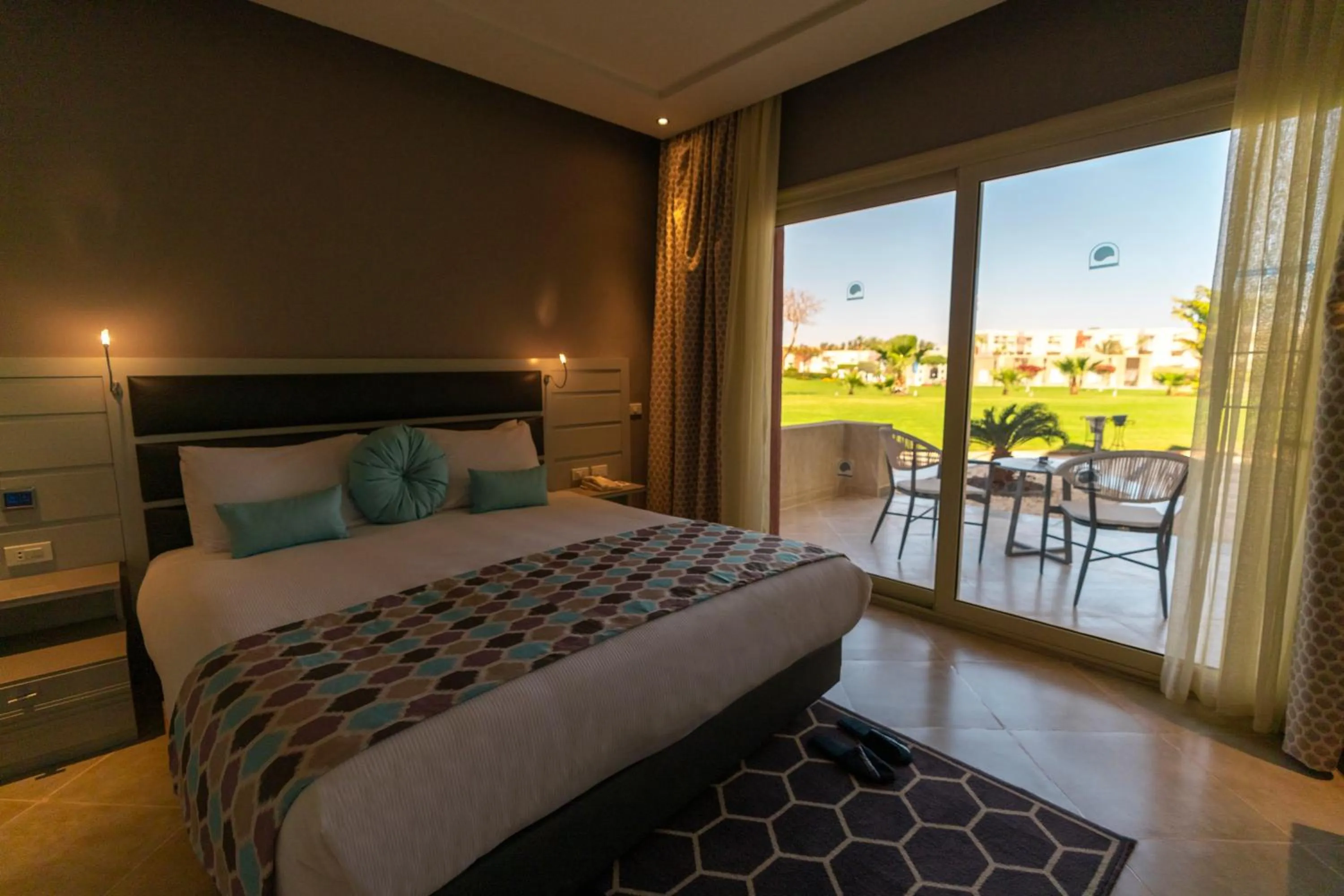 Bed in Sunrise Crystal Bay Resort -Grand Select