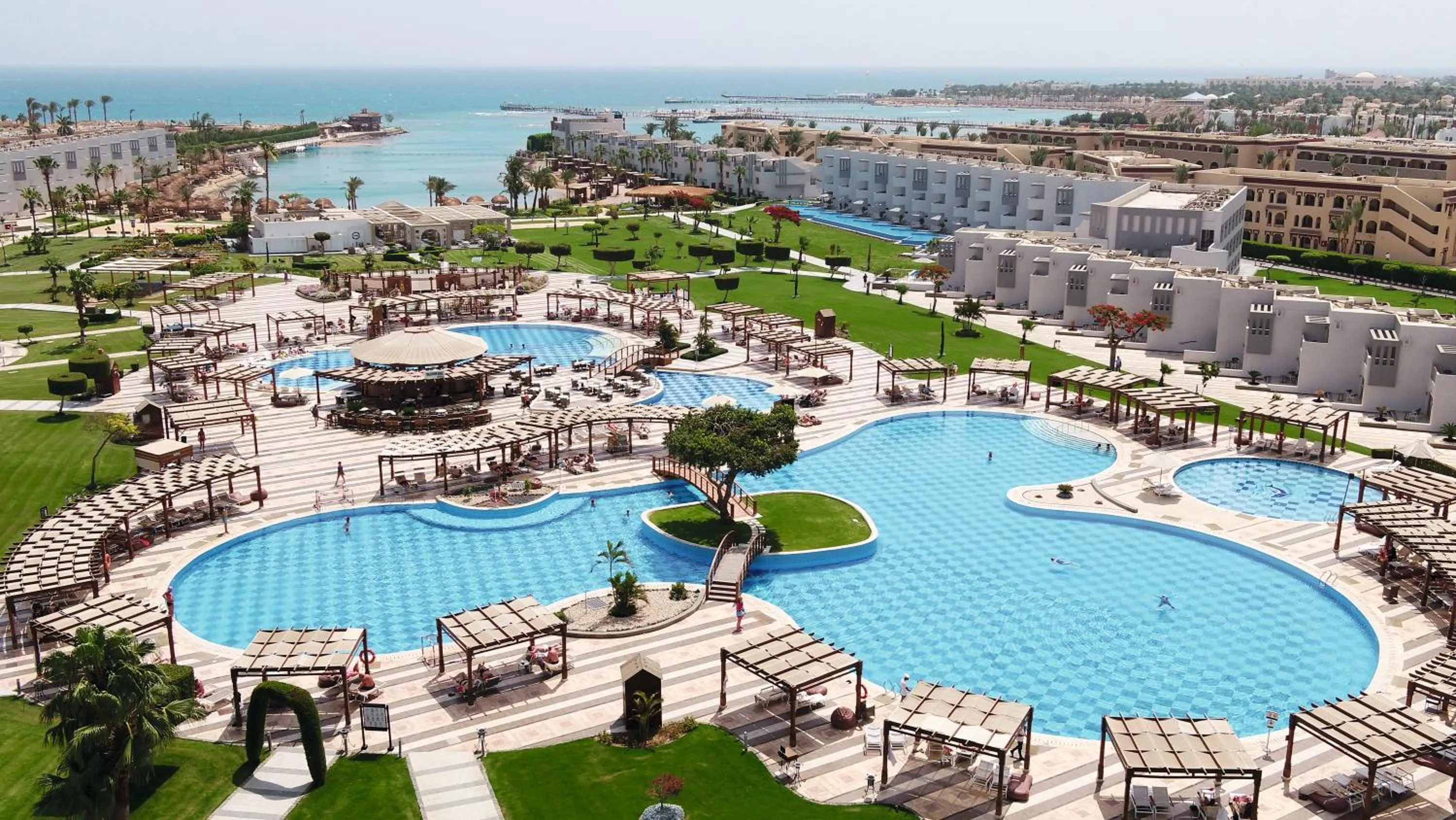 Bird's eye view in Sunrise Crystal Bay Resort -Grand Select