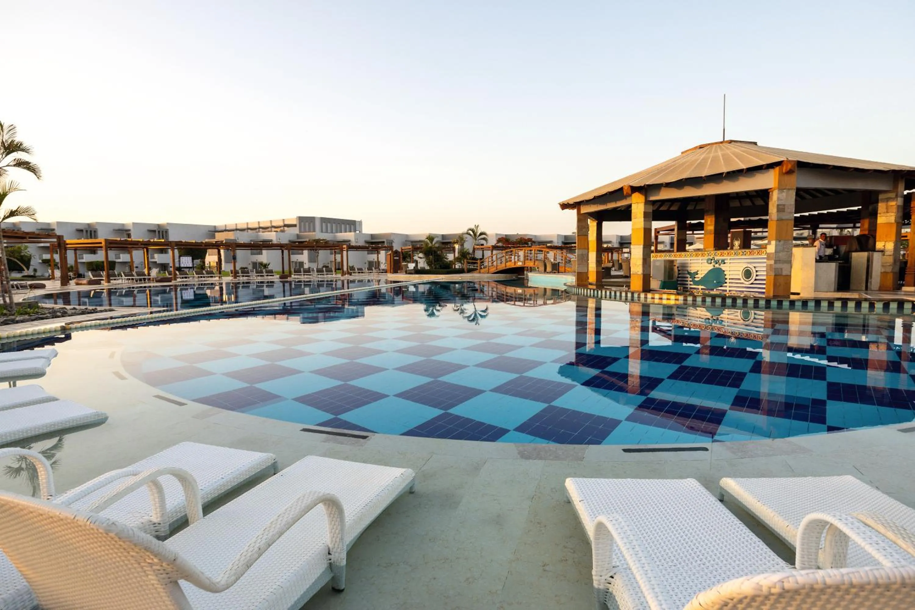 Pool view in Sunrise Crystal Bay Resort -Grand Select