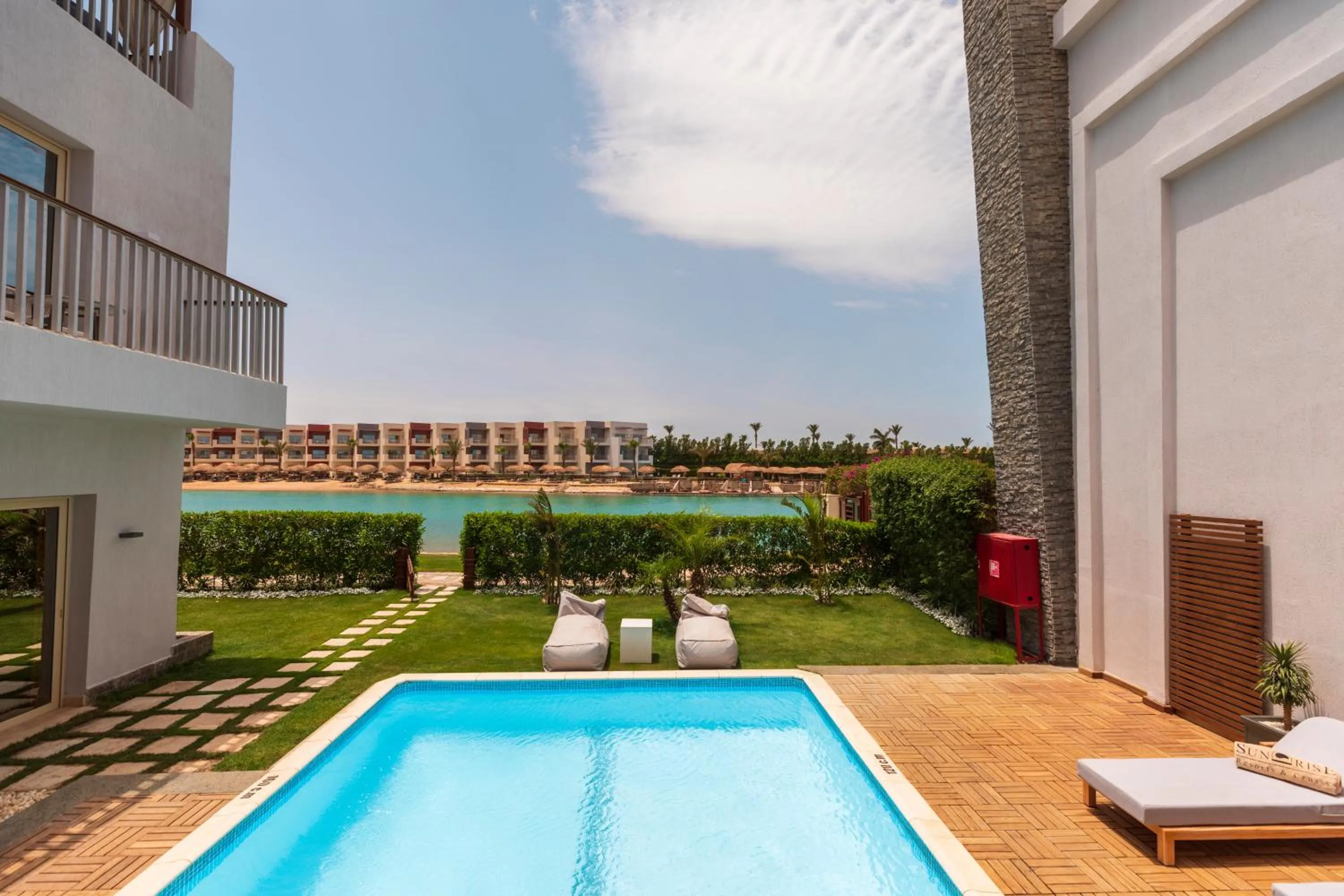 Balcony/Terrace in Sunrise Crystal Bay Resort -Grand Select