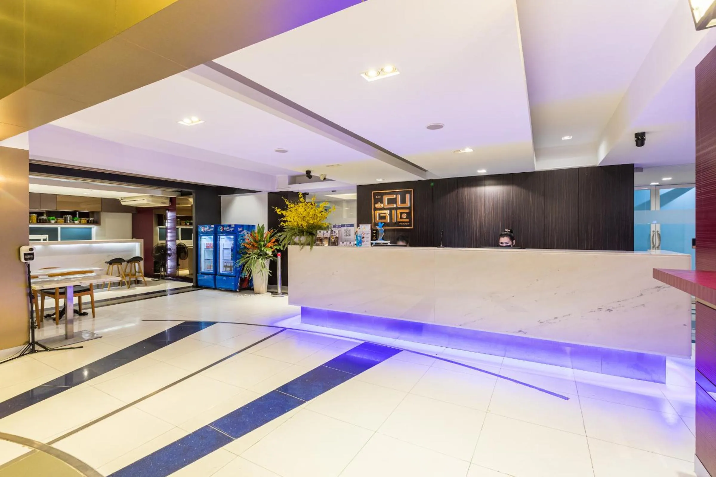 Lobby or reception in Cubic Bed Pratunam