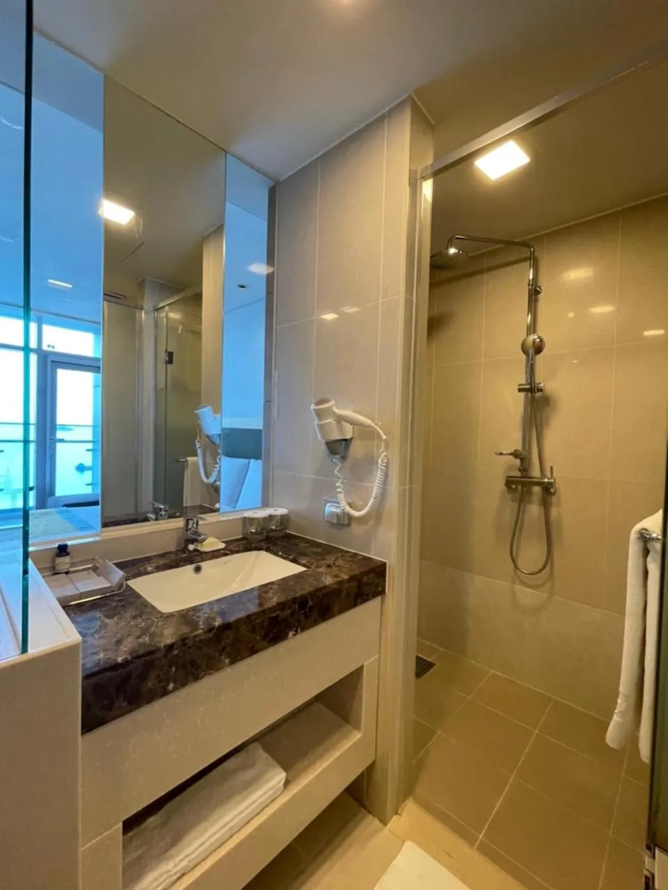 Toilet in Hidden Bay Hotel