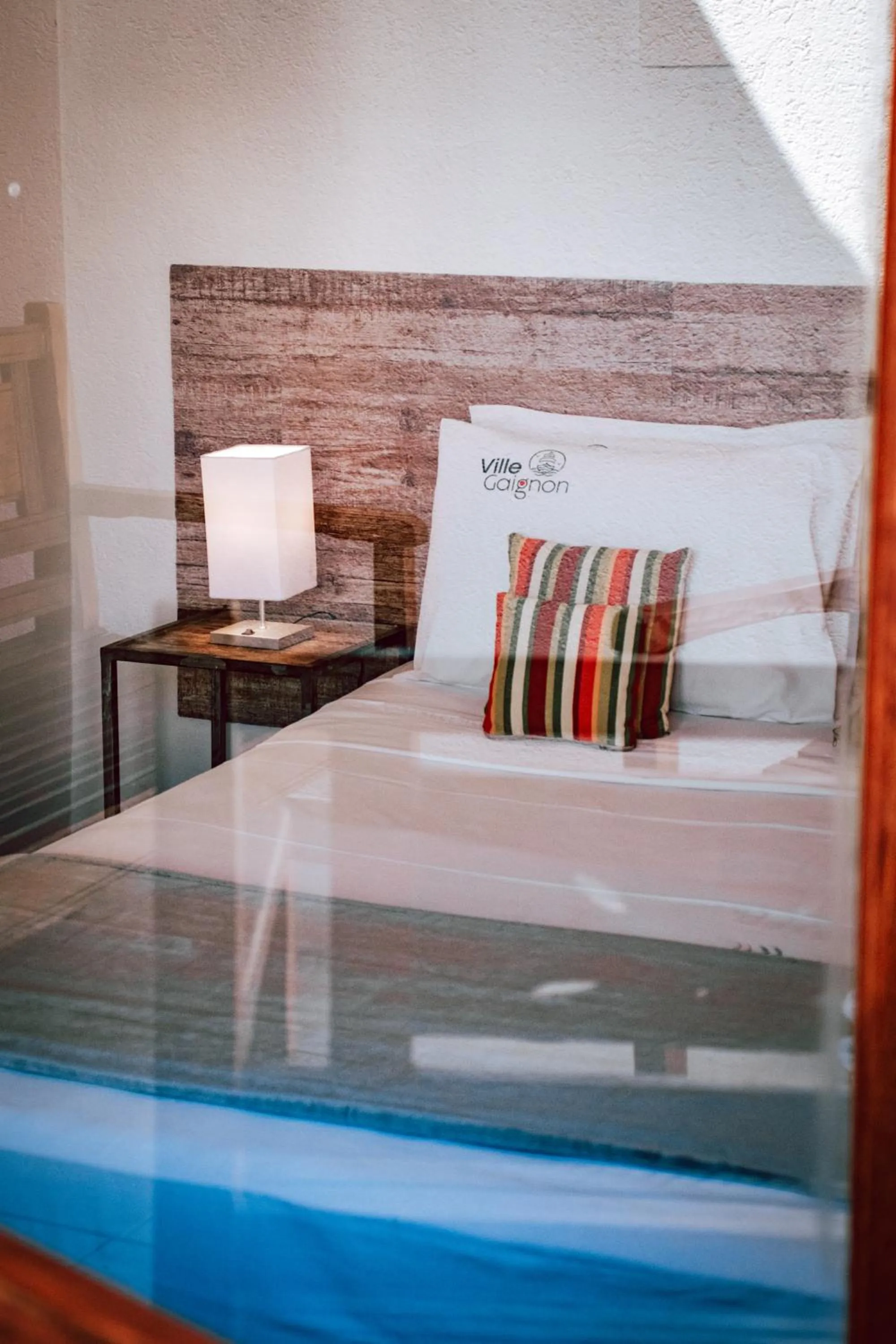 Bed in Pousada Villegaignon