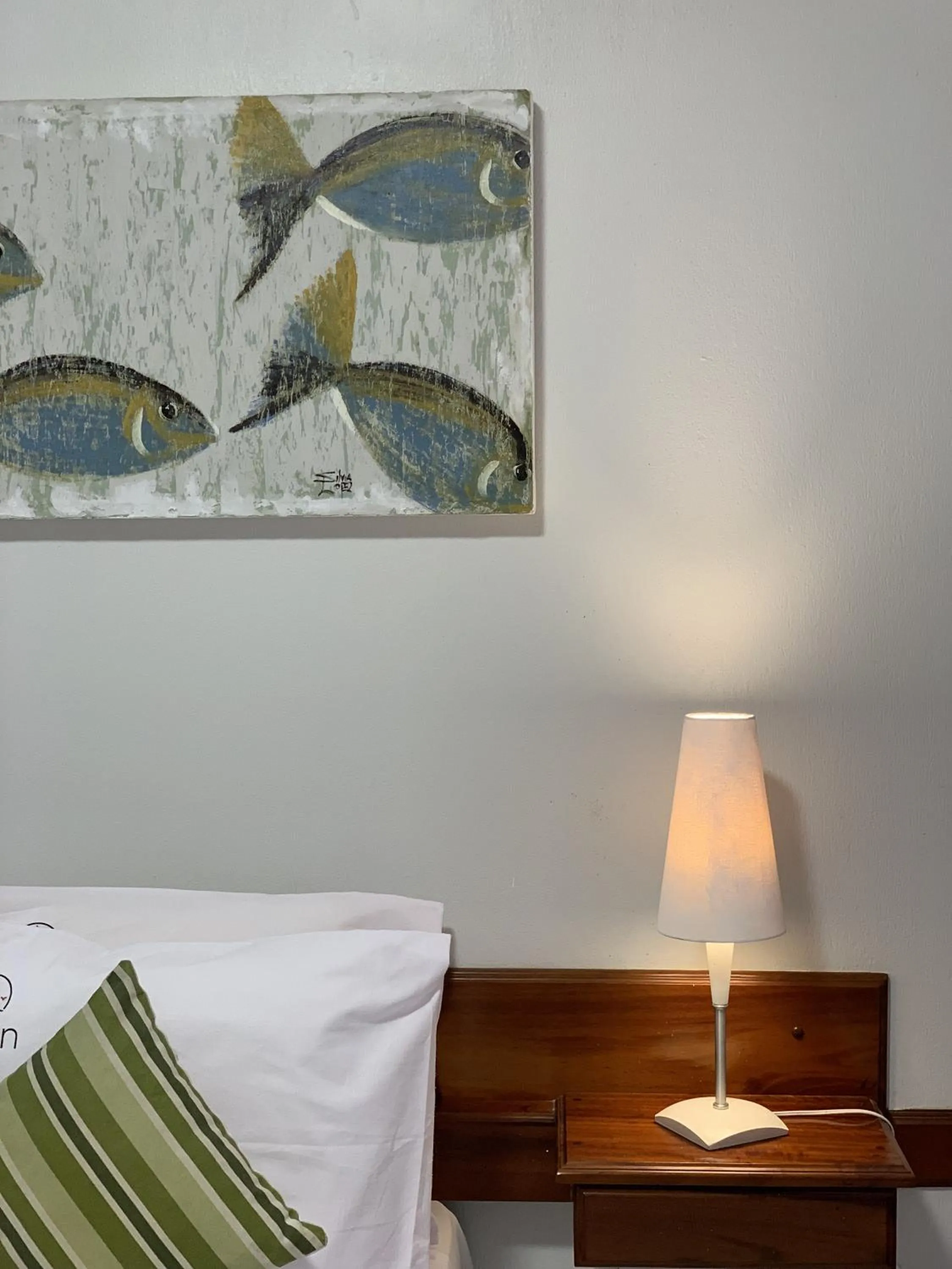 Bed in Pousada Villegaignon