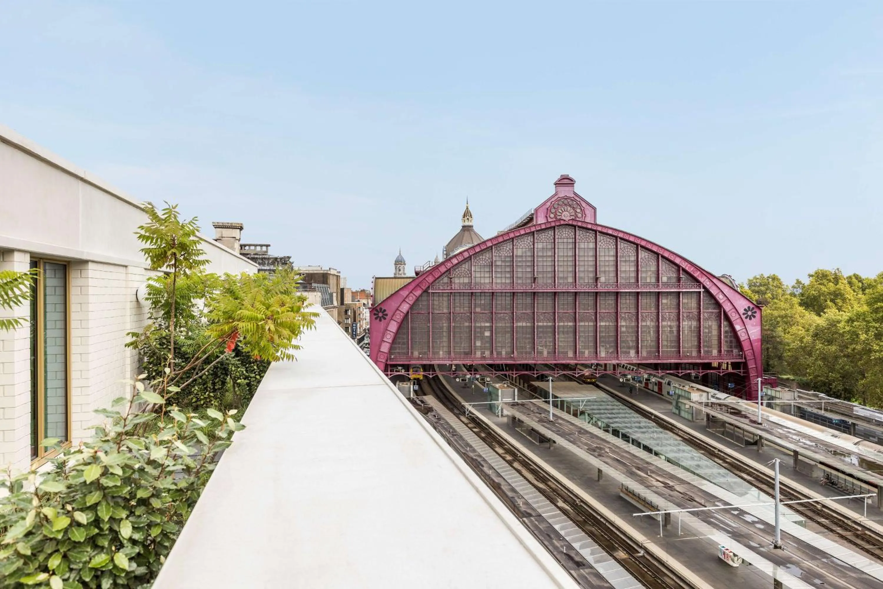 Premium Double Room with View and Terrace in NH Collection Antwerp Centre