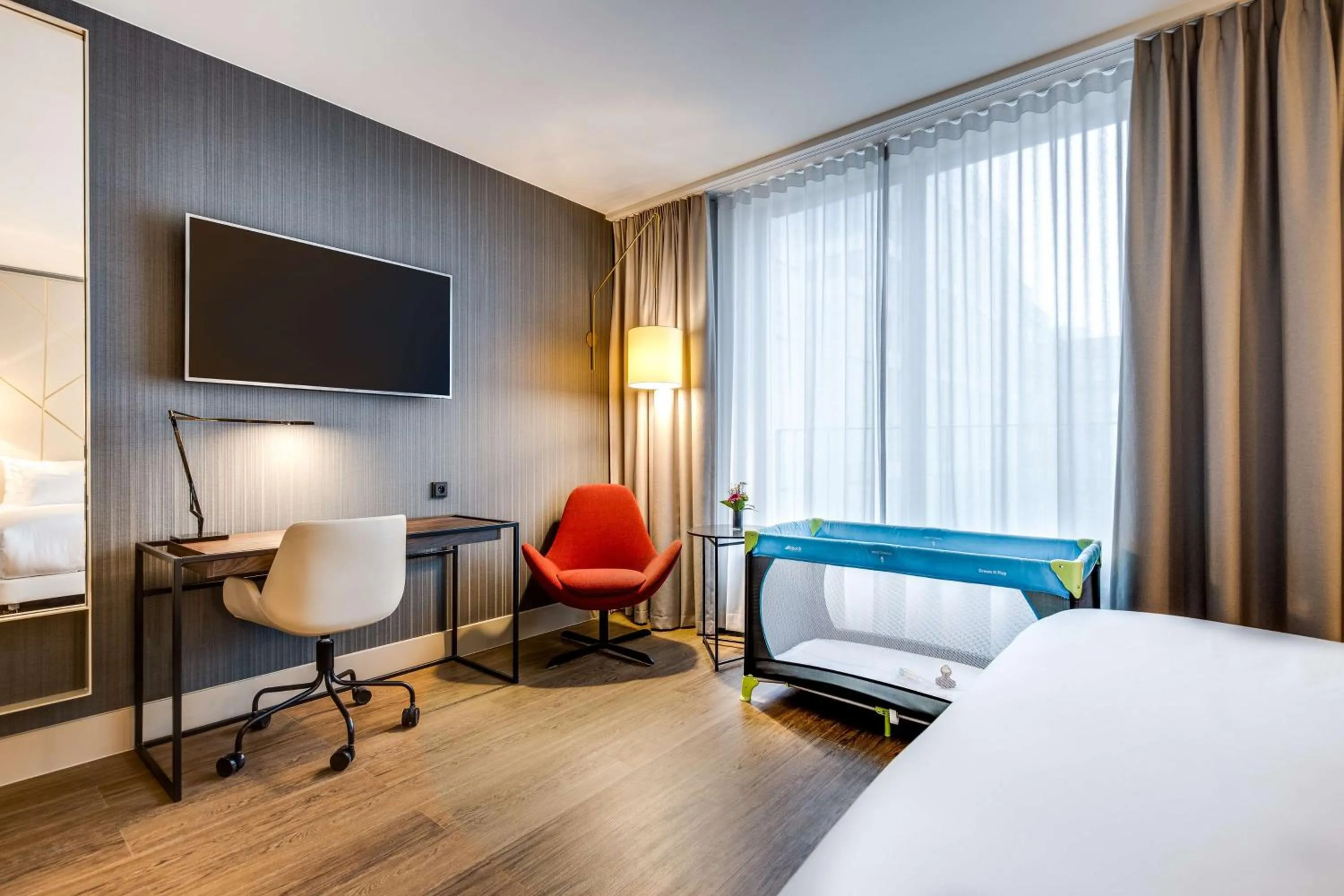 Bedroom, Bed in NH Collection Antwerp Centre