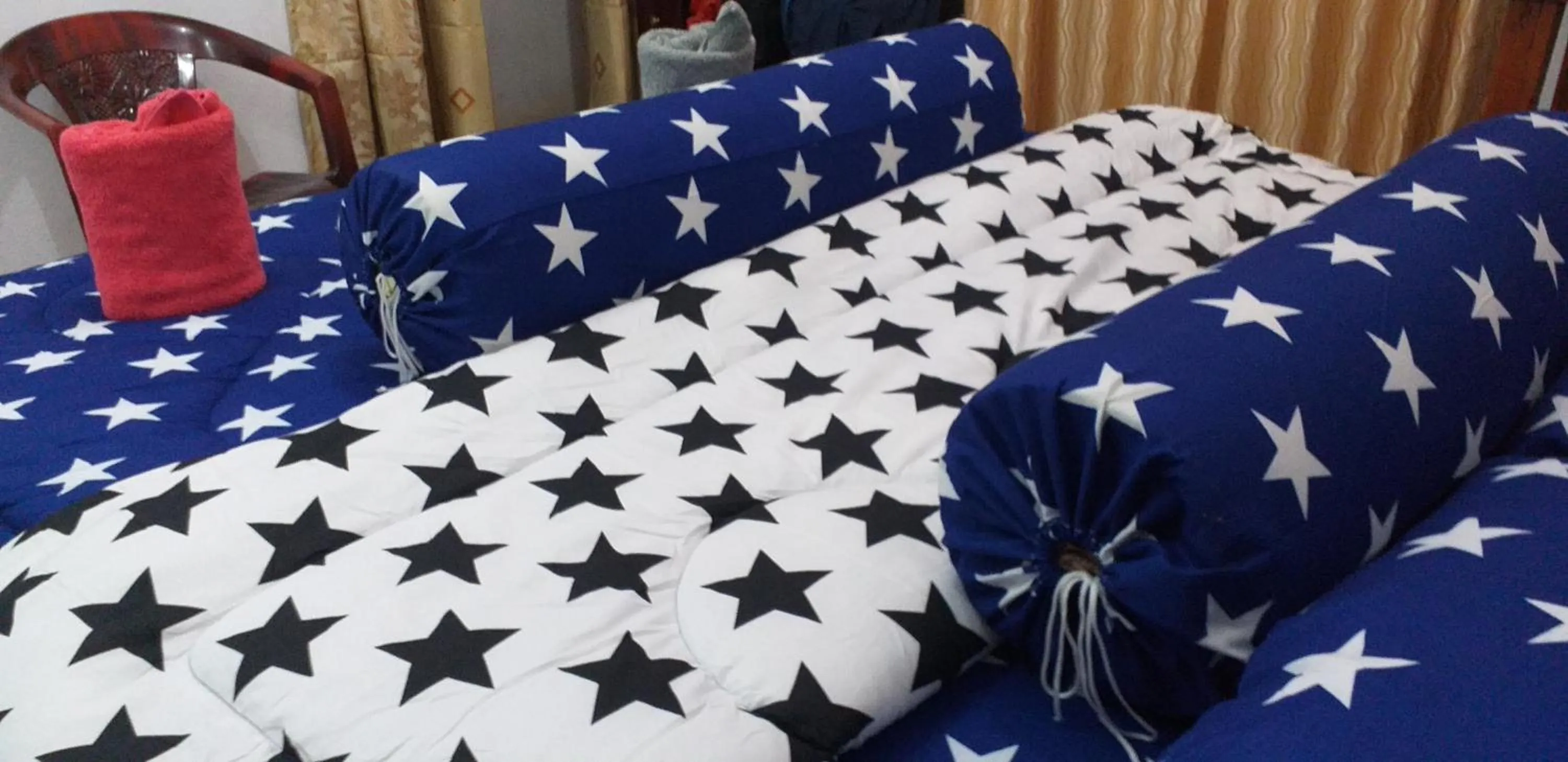 Bed in Suriya Ocean Villa