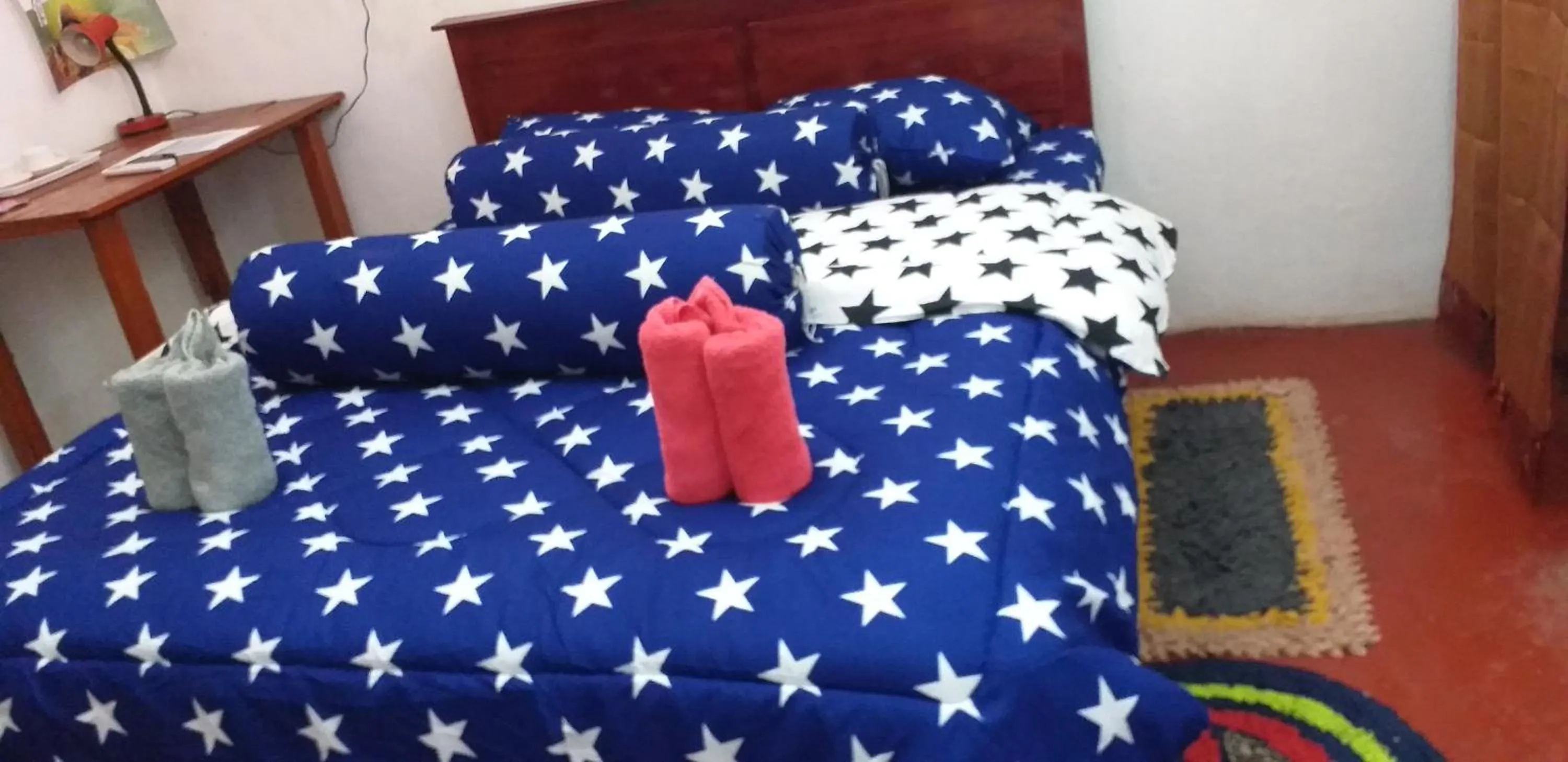 Bed in Suriya Ocean Villa