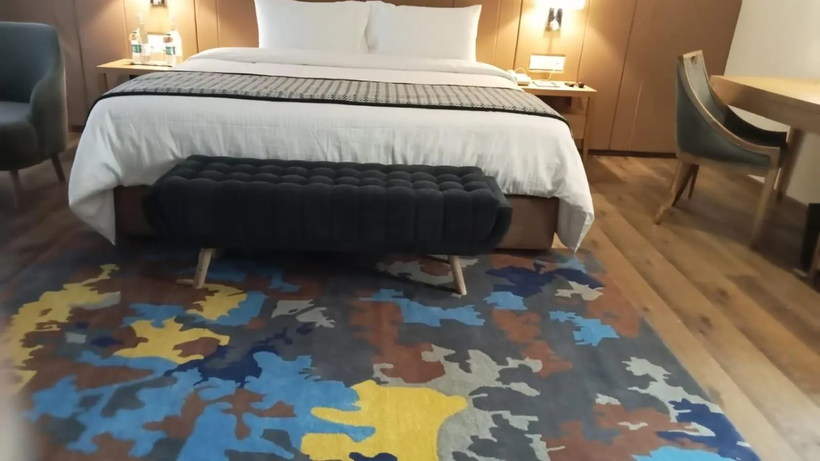 Bed in Sarovar Portico, Somnath