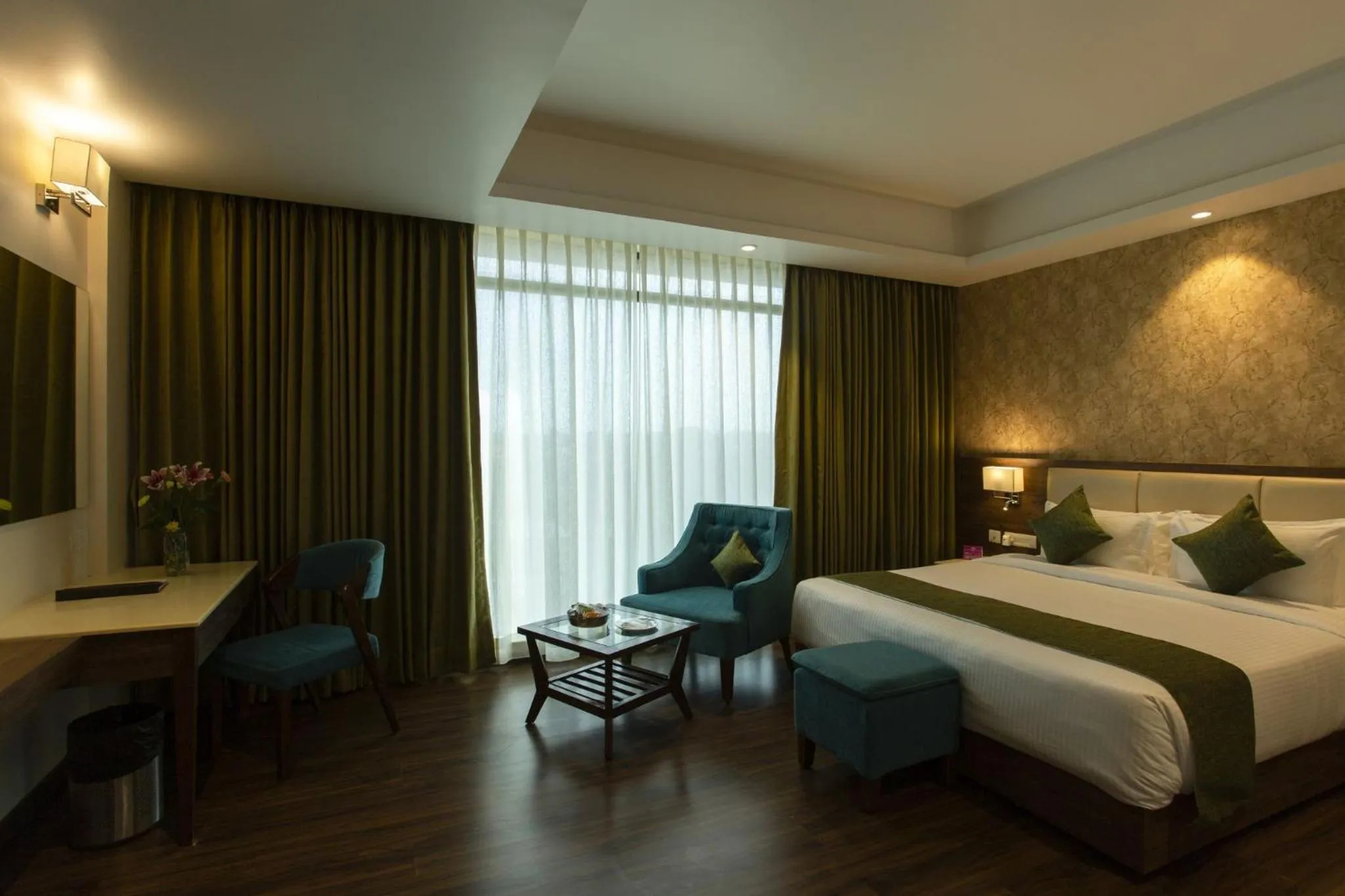 Bed in Sarovar Portico, Somnath