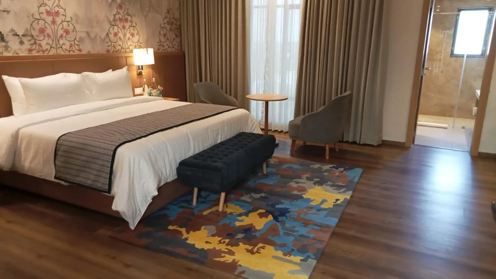 Bed in Sarovar Portico, Somnath