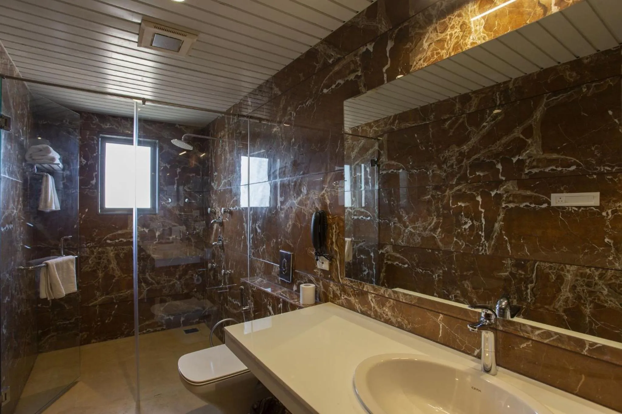 Bathroom in Sarovar Portico, Somnath