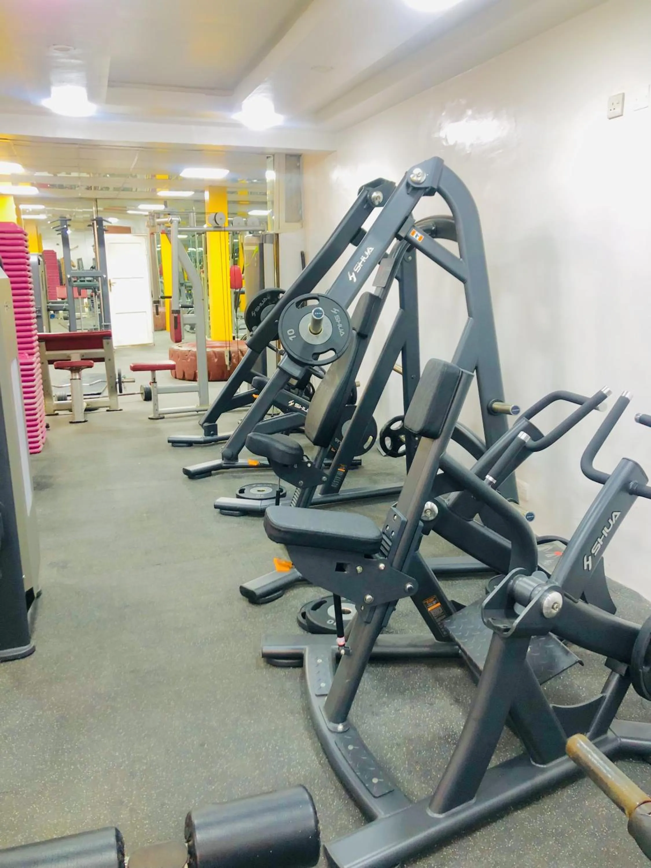 Fitness centre/facilities in Dalchifit Suites by Premium Swiss Hospitality