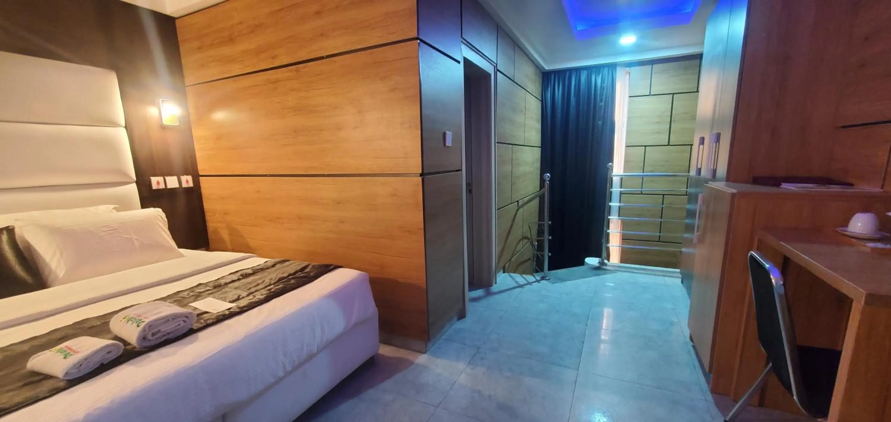 Bed in Dalchifit Suites by Premium Swiss Hospitality