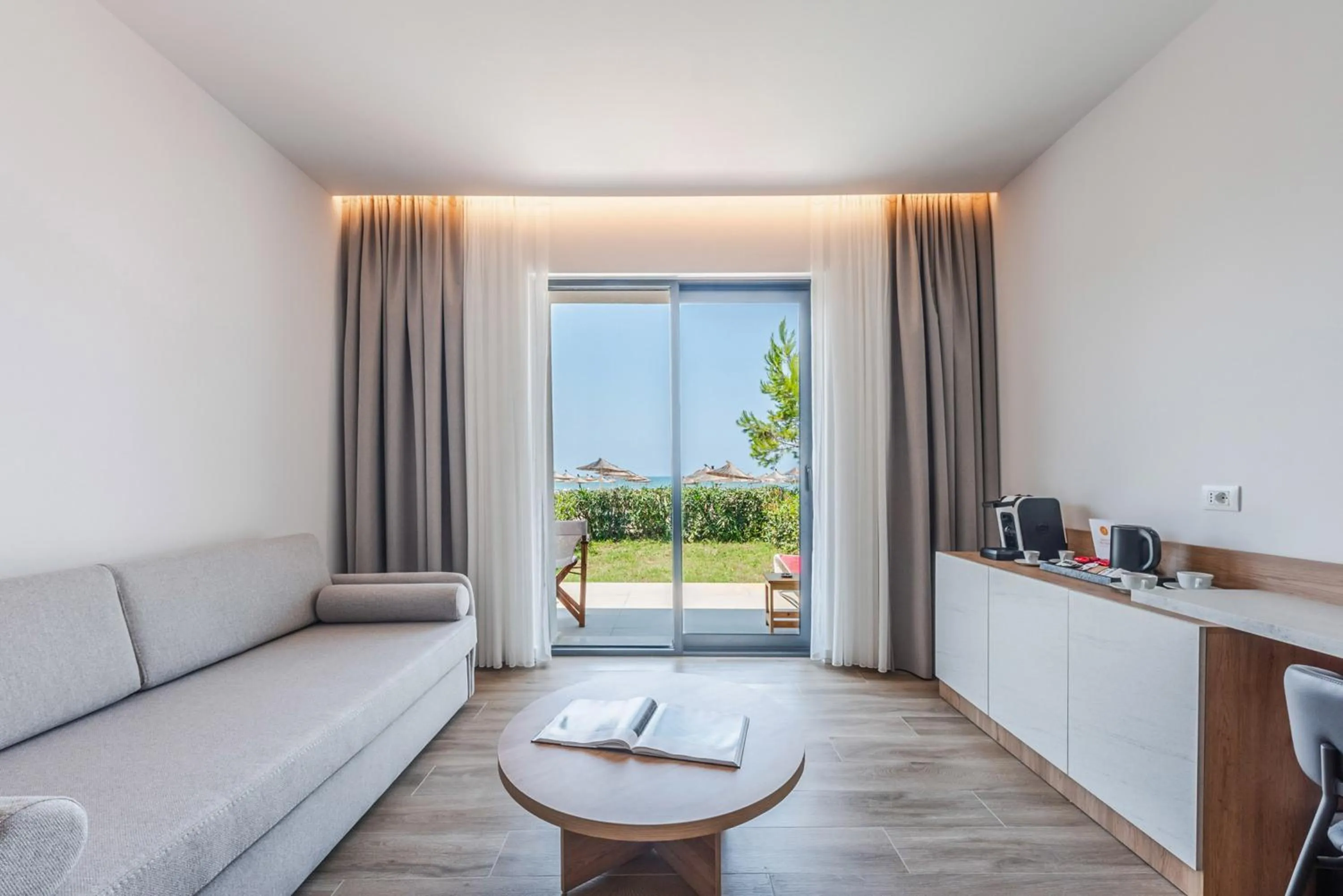 Living room in Sol Tropikal Durrës