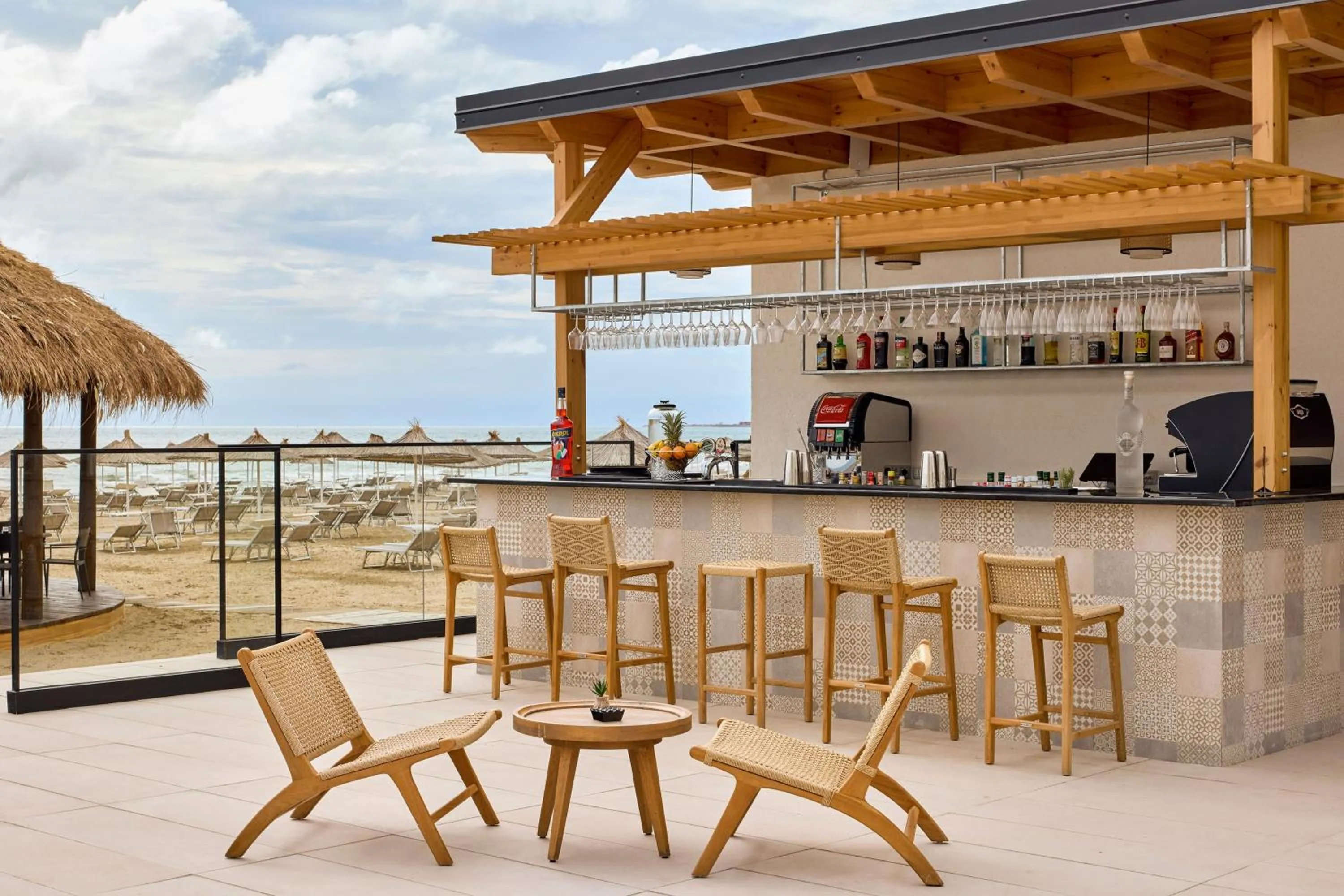 Lounge or bar in SOL Tropikal Durres