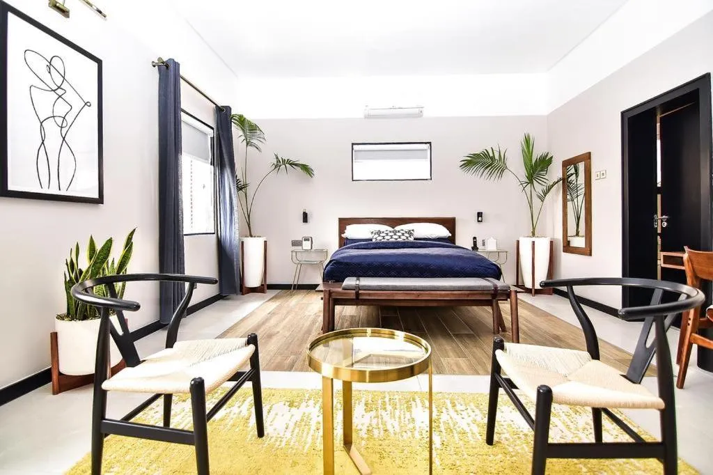 Bed in Atelier Boutique Hotel