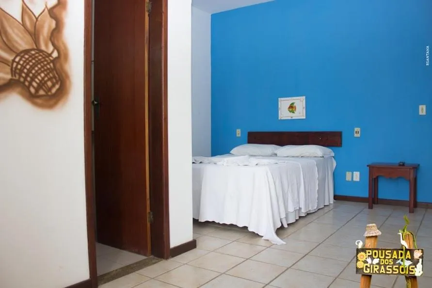 Bedroom, Bed in Pousada Dos Girassois Prado