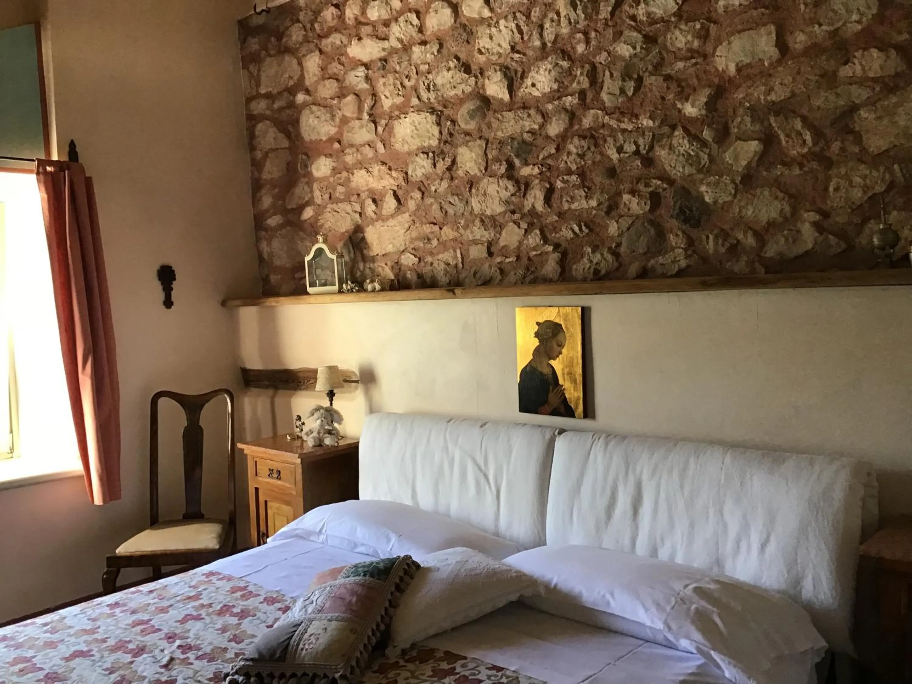 Bedroom, Bed in Villa Monica