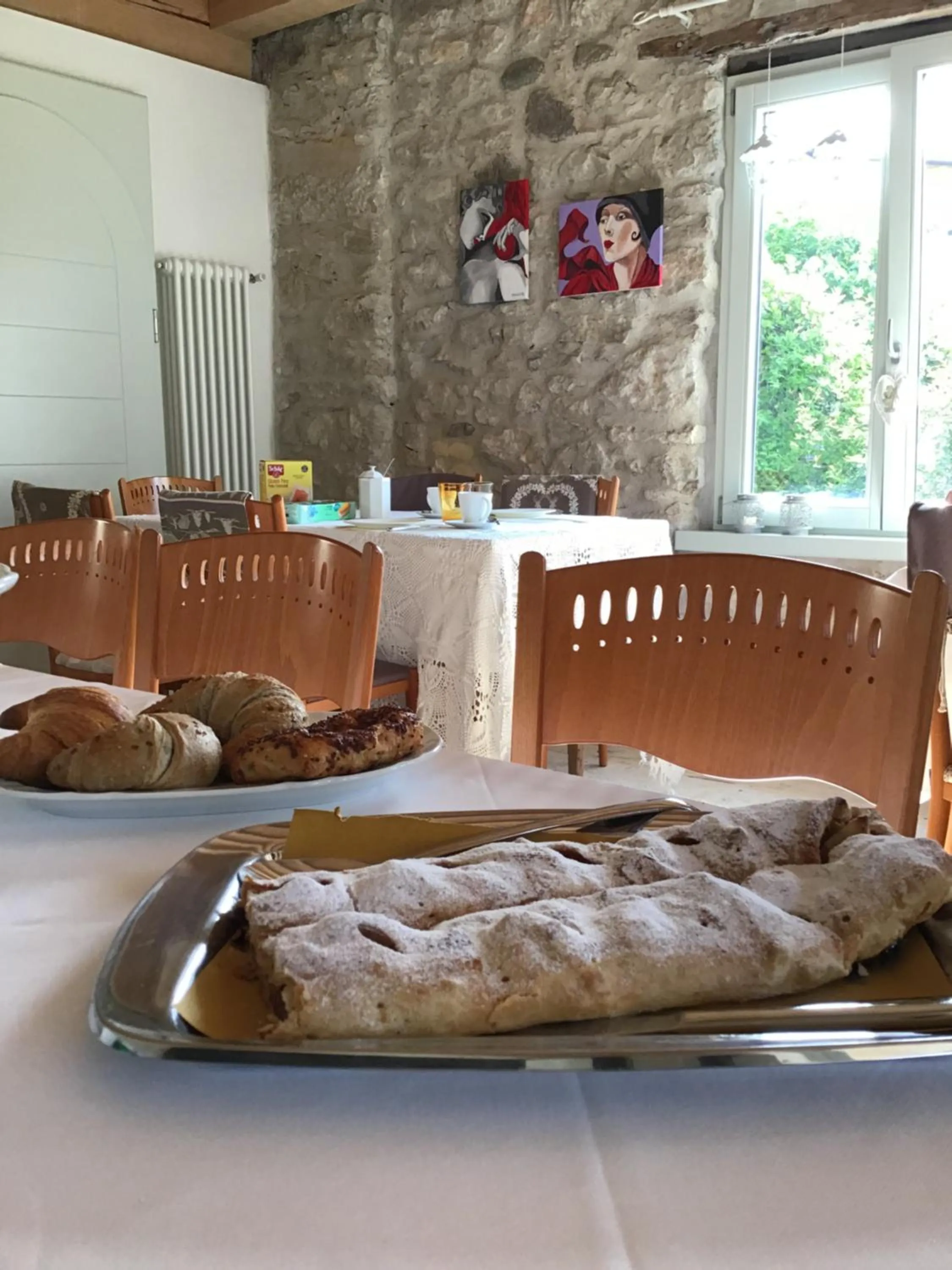 Food close-up in Villa Monica