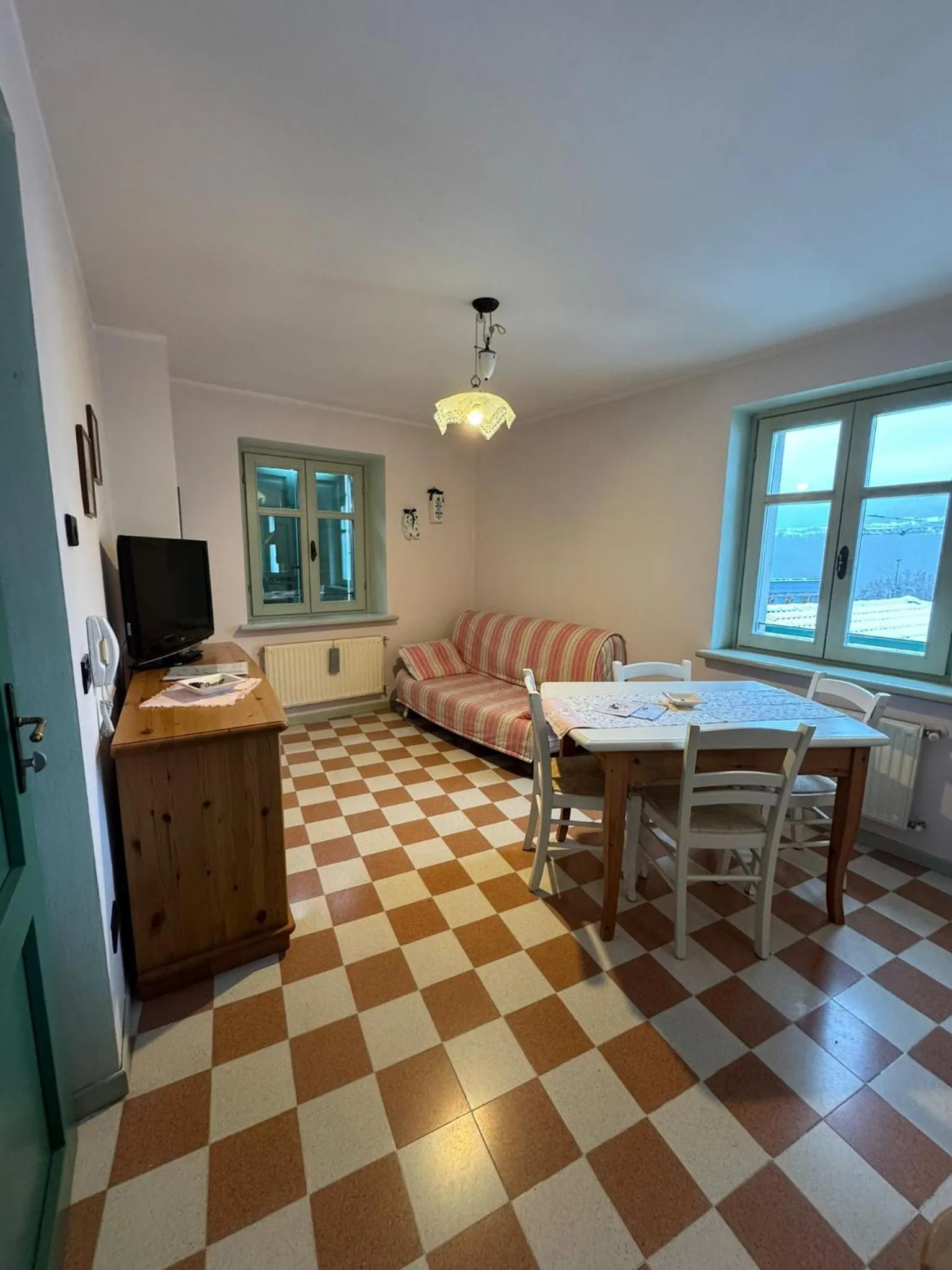 Living room in Villa Monica