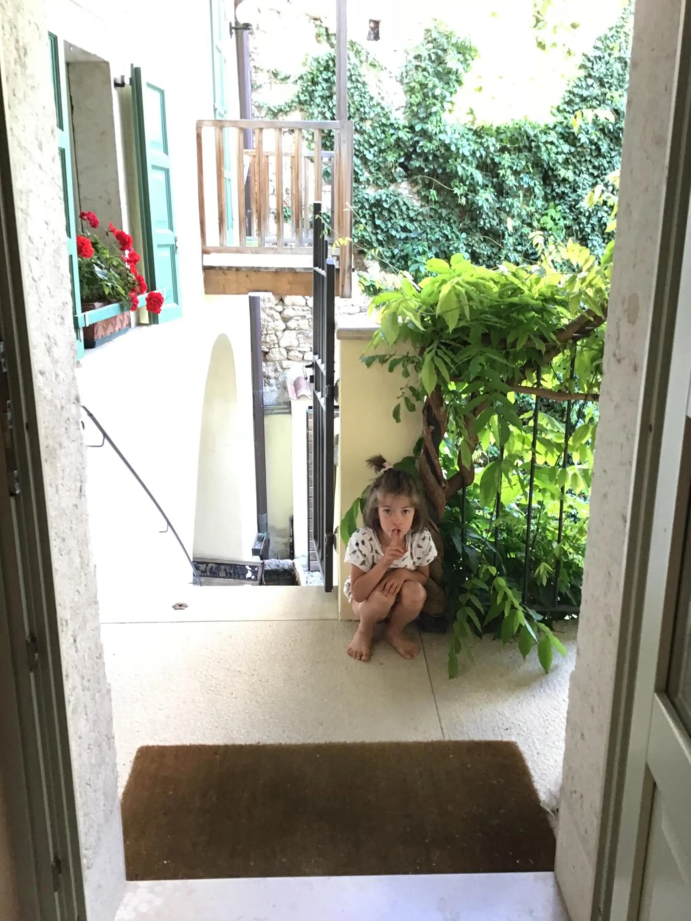 Garden in Villa Monica