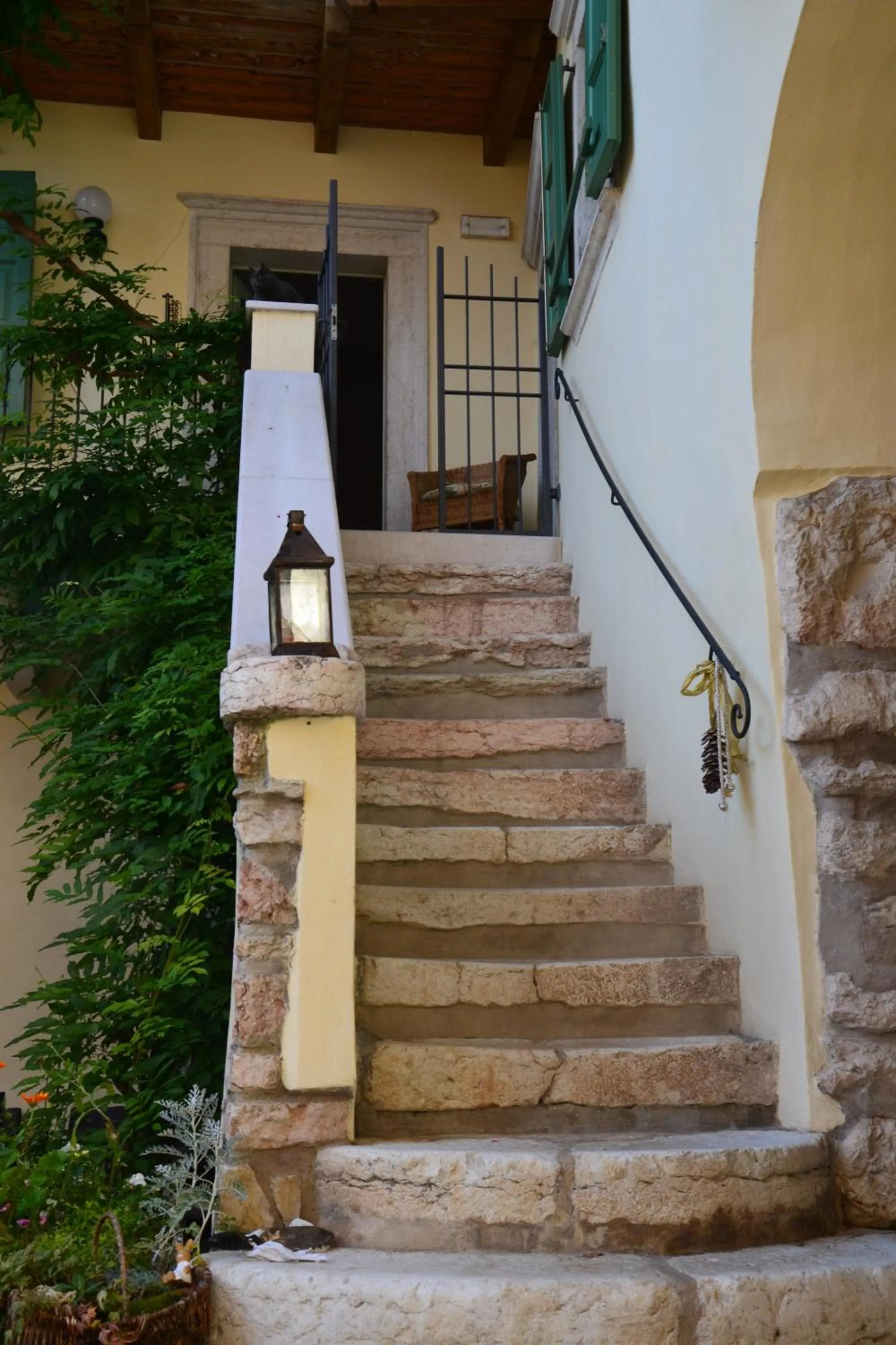 Facade/entrance in Villa Monica