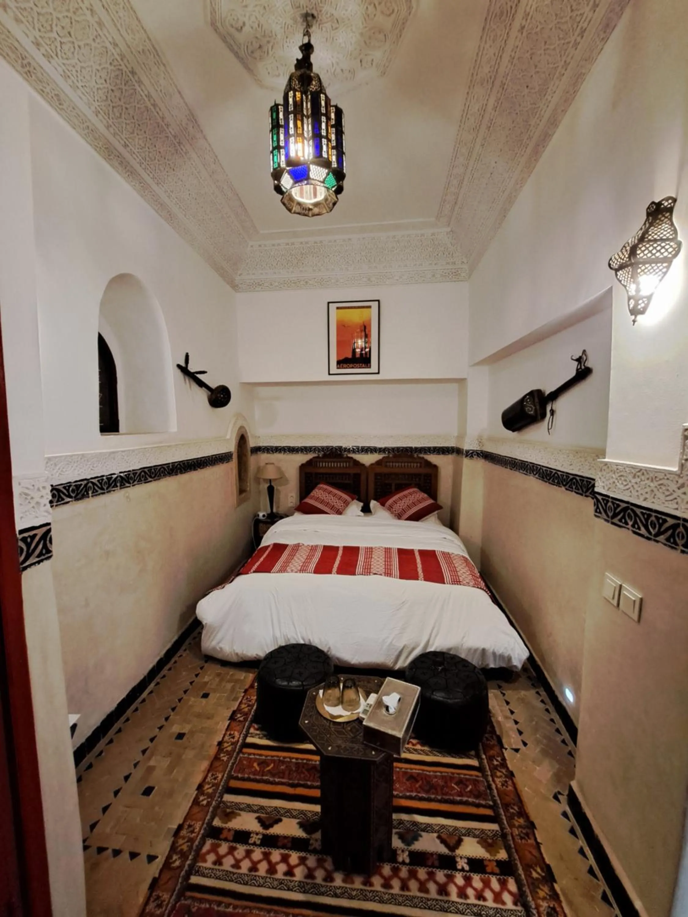 Bed in Dar Al Kounouz