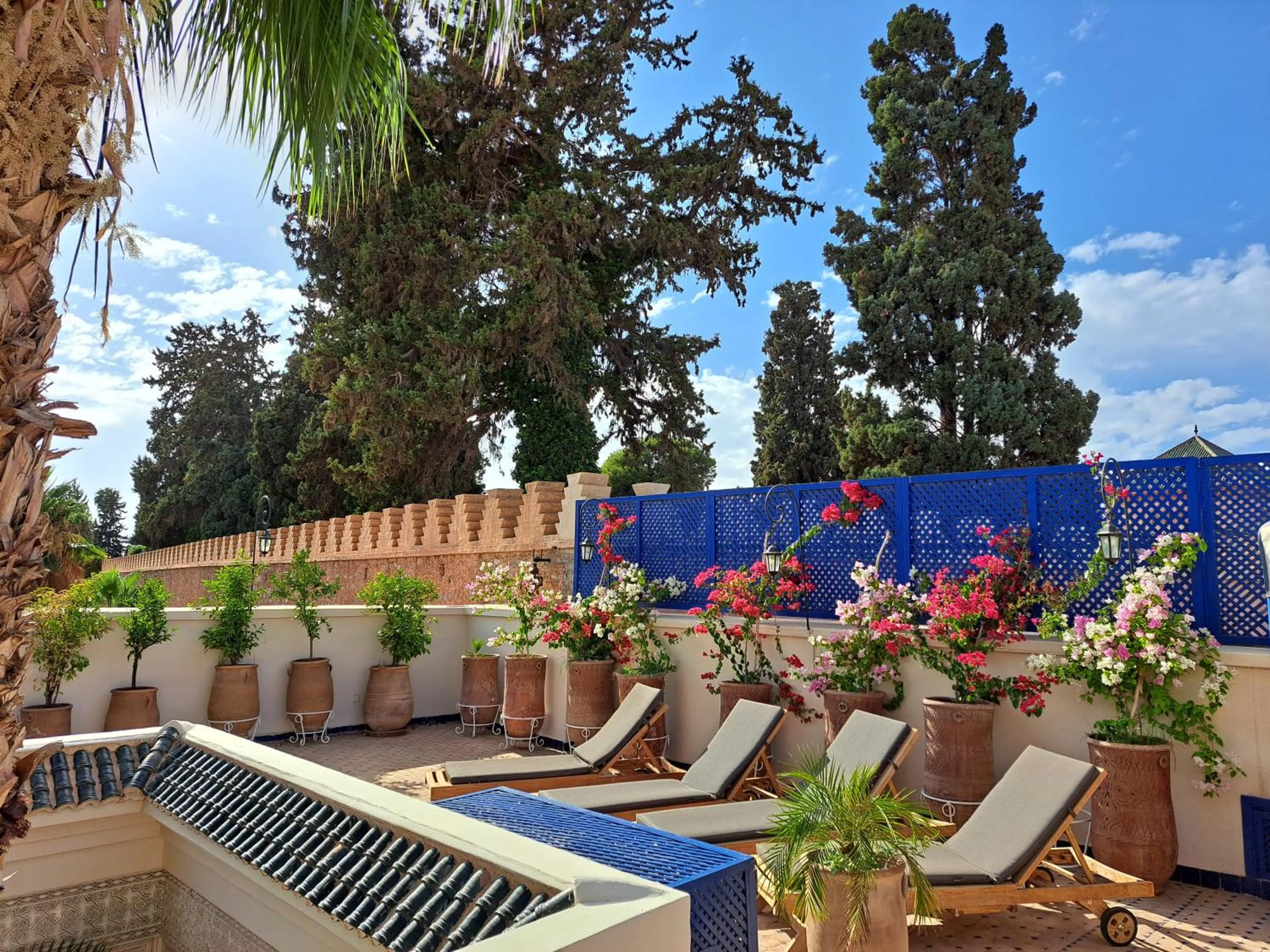 Patio in Dar Al Kounouz