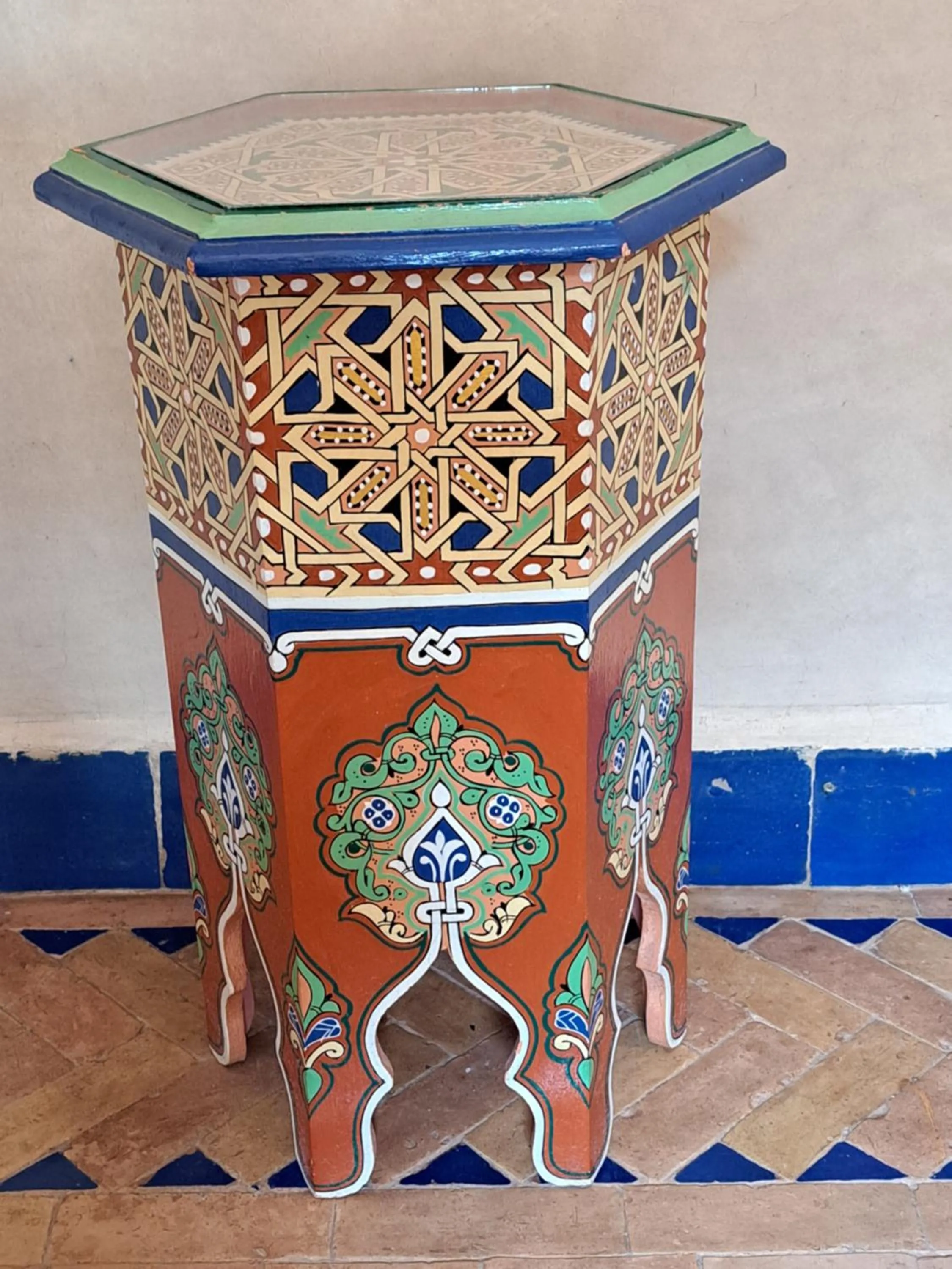 Decorative detail in Dar Al Kounouz