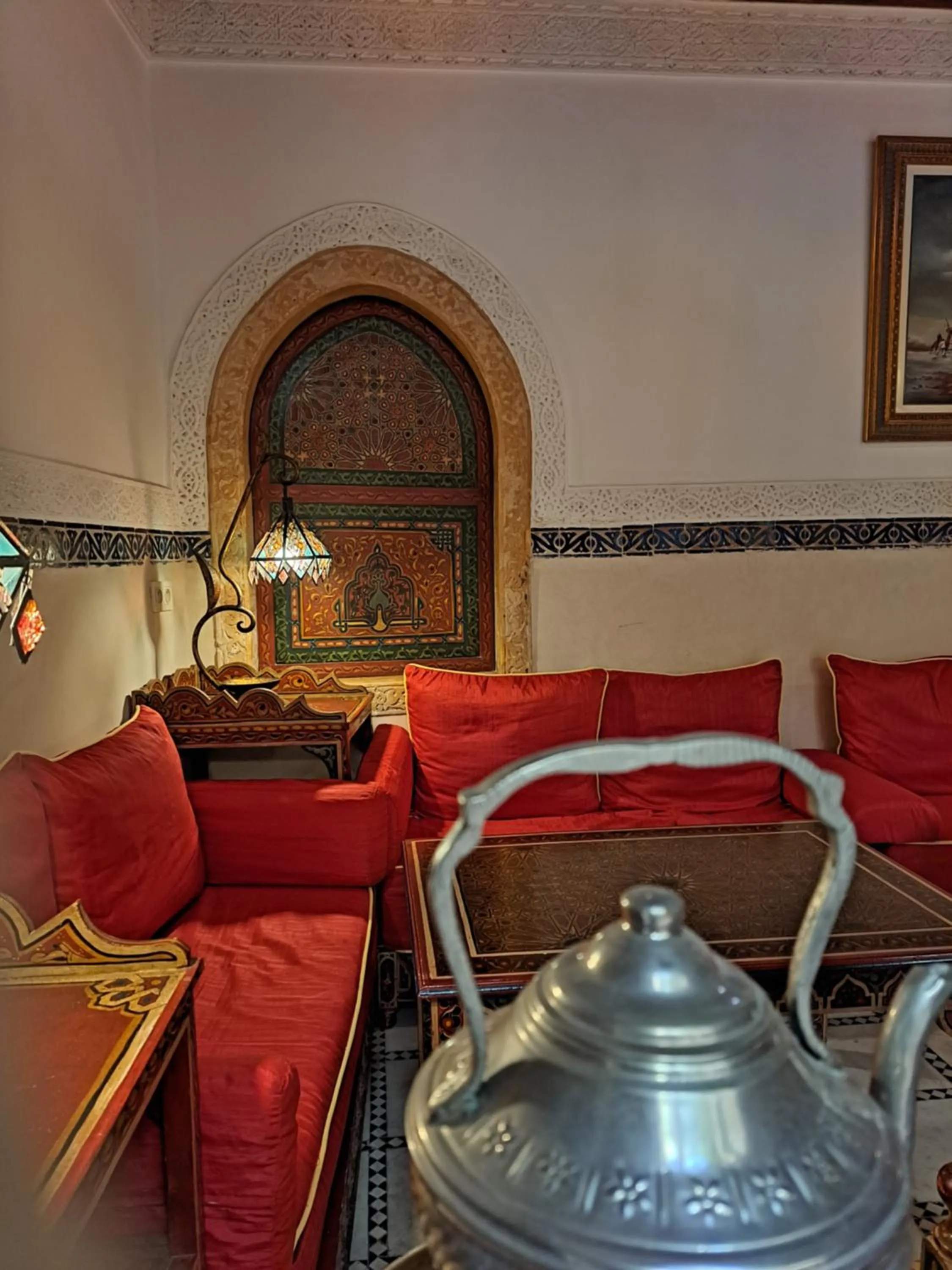 Living room in Dar Al Kounouz