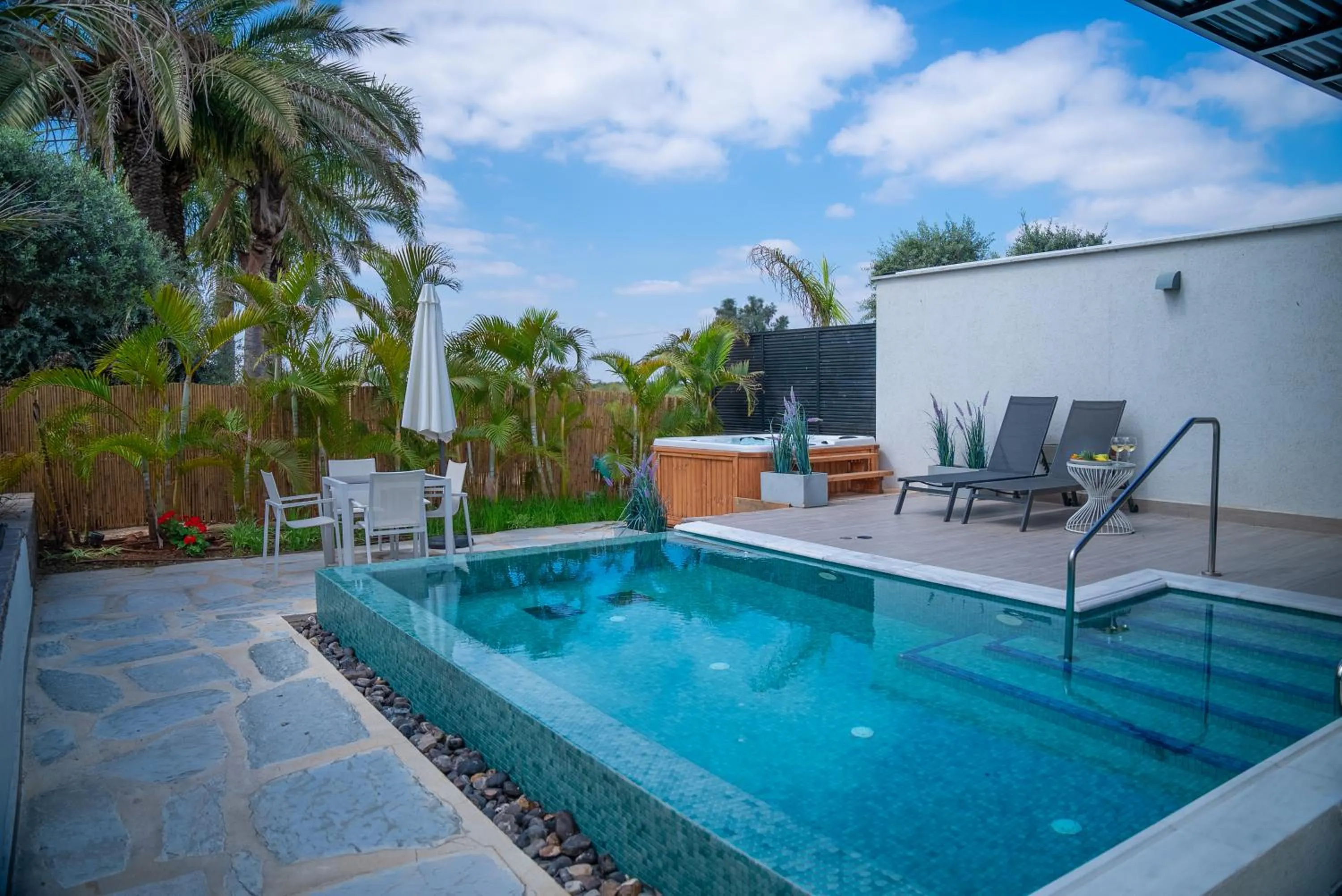 Pool view in Dream Island Spa & Health Resort