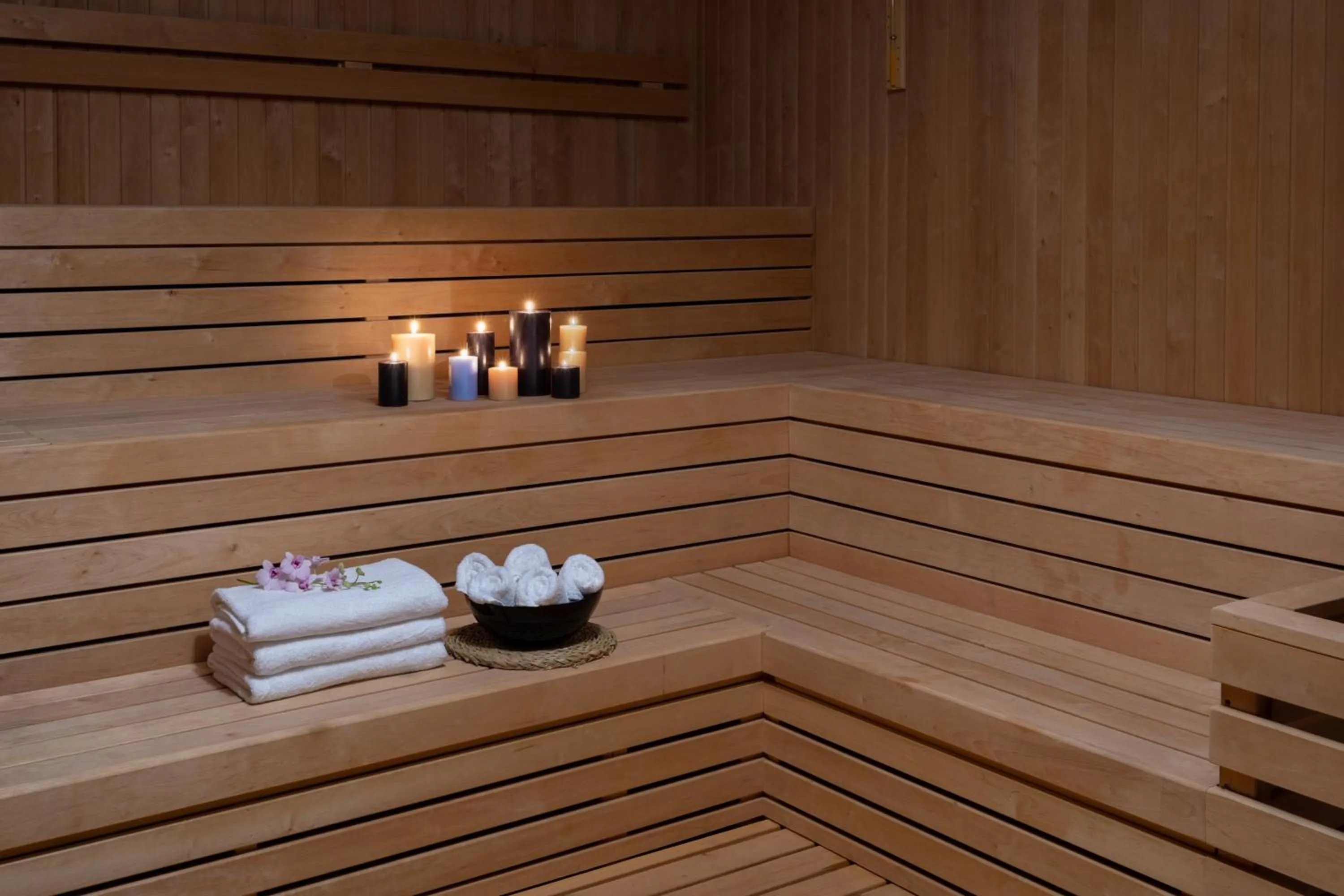 Sauna in Dream Island Spa & Health Resort