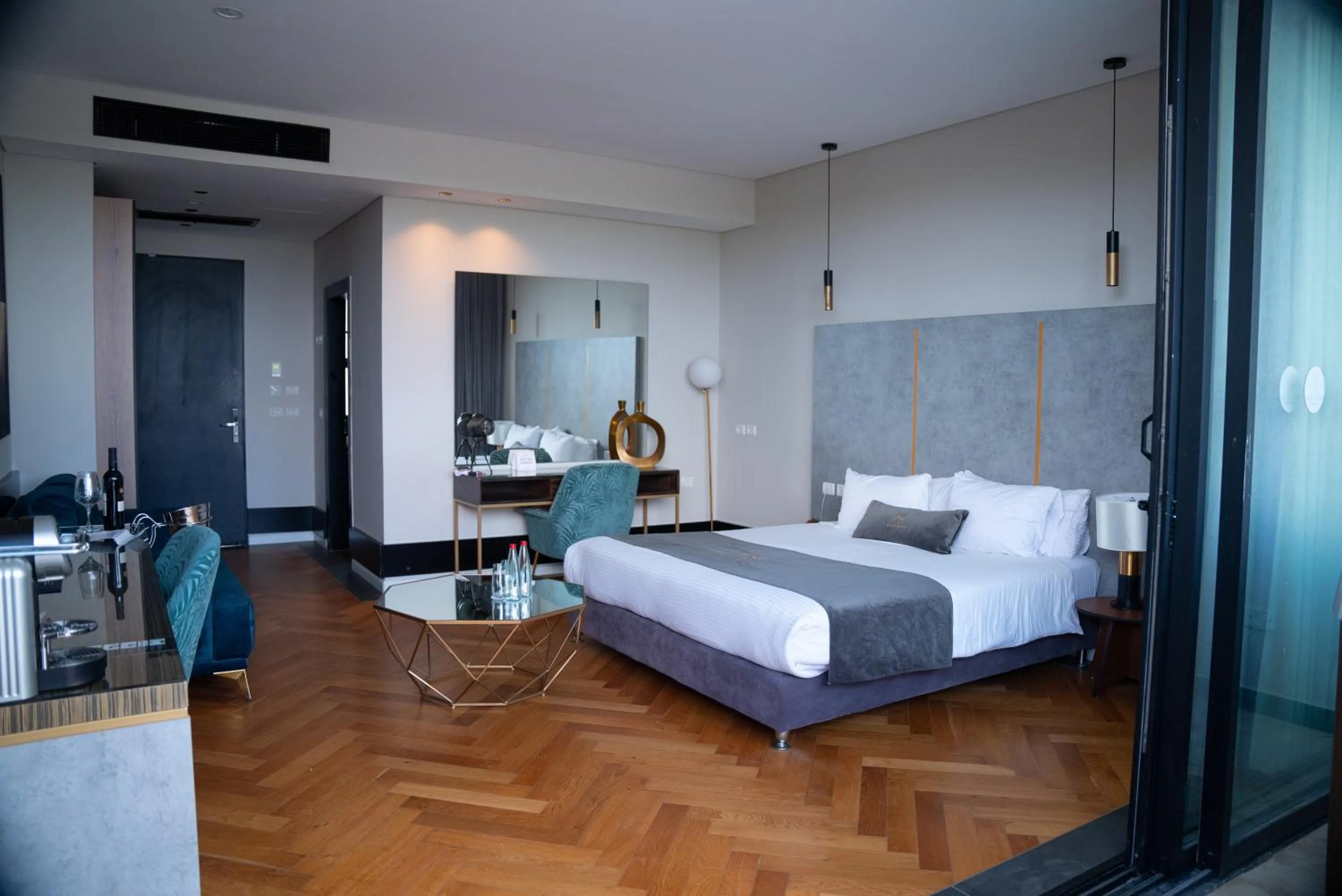 Bed in Dream Island Spa & Health Resort