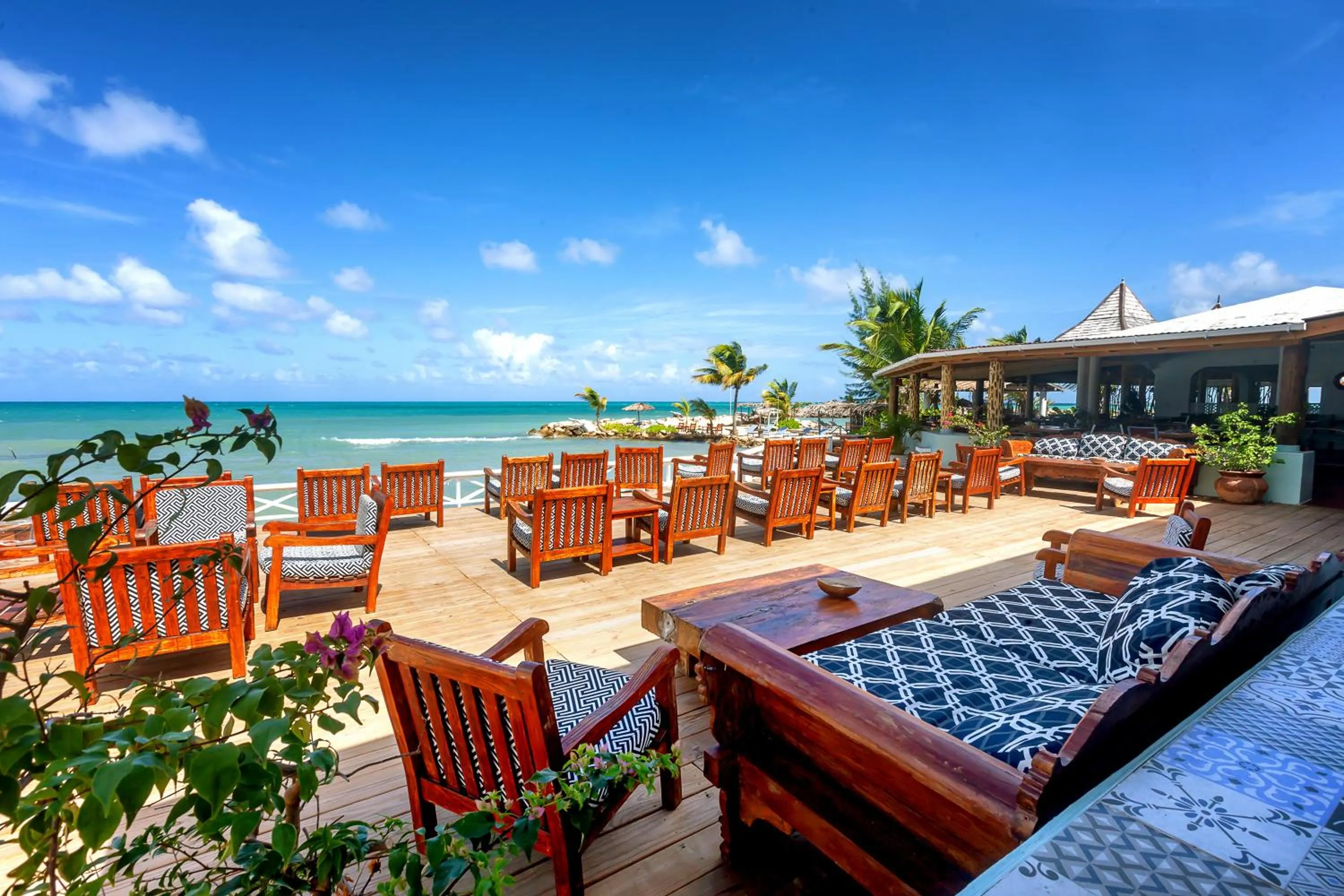 Patio in Ocean Point Beach Resort & Spa Adults Only