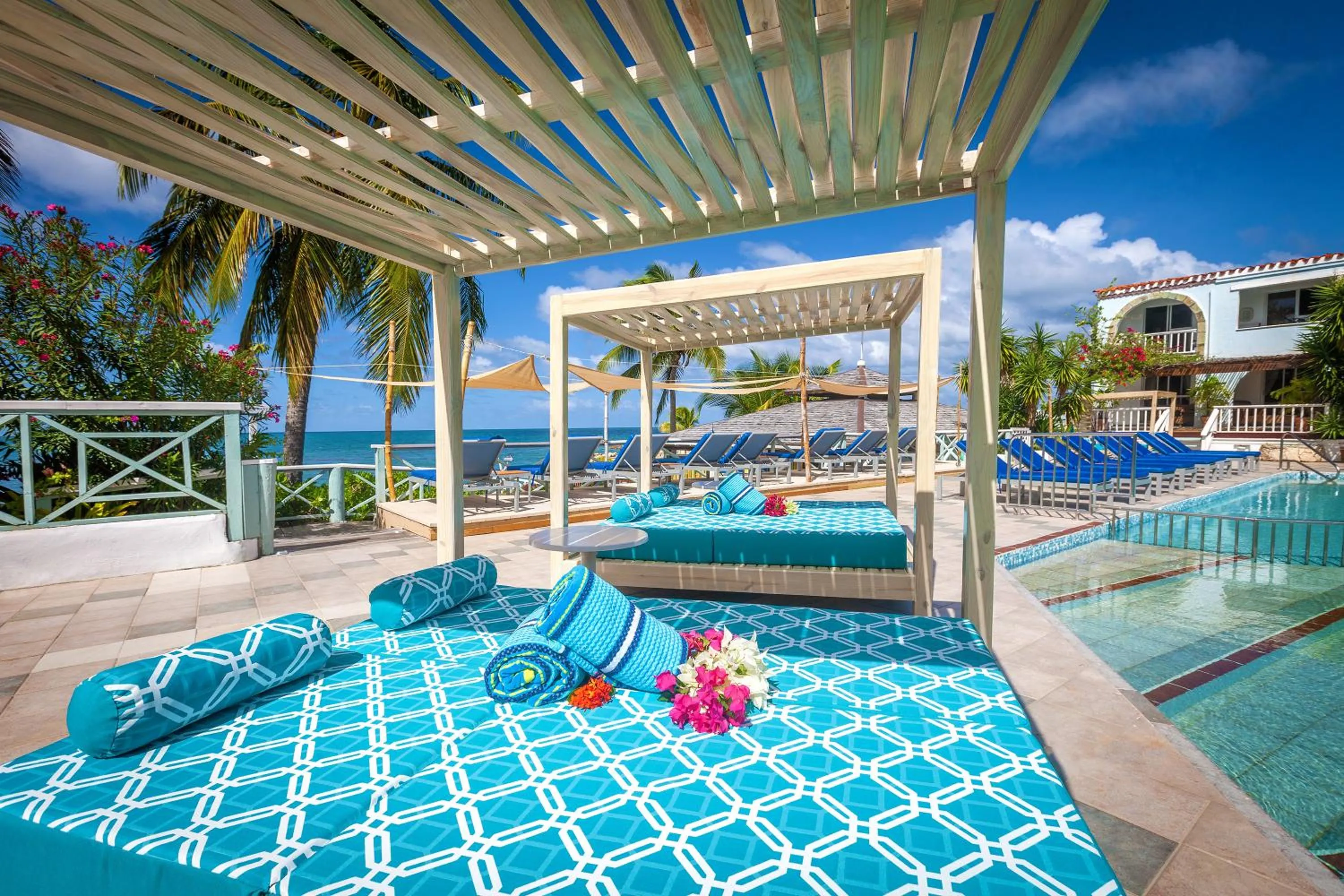 Patio in Ocean Point Beach Resort & Spa Adults Only