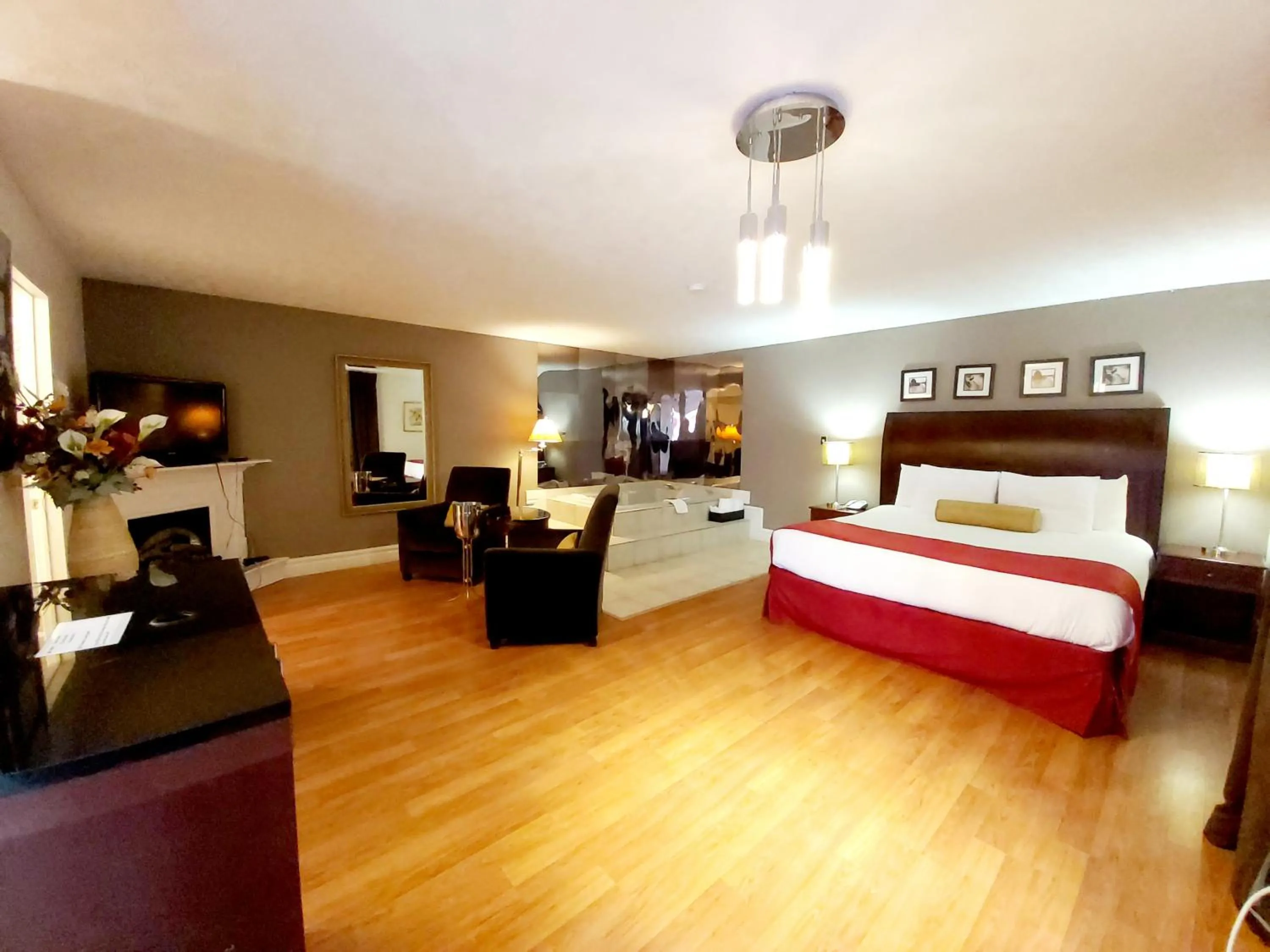 Photo of the whole room in Seely's Motel