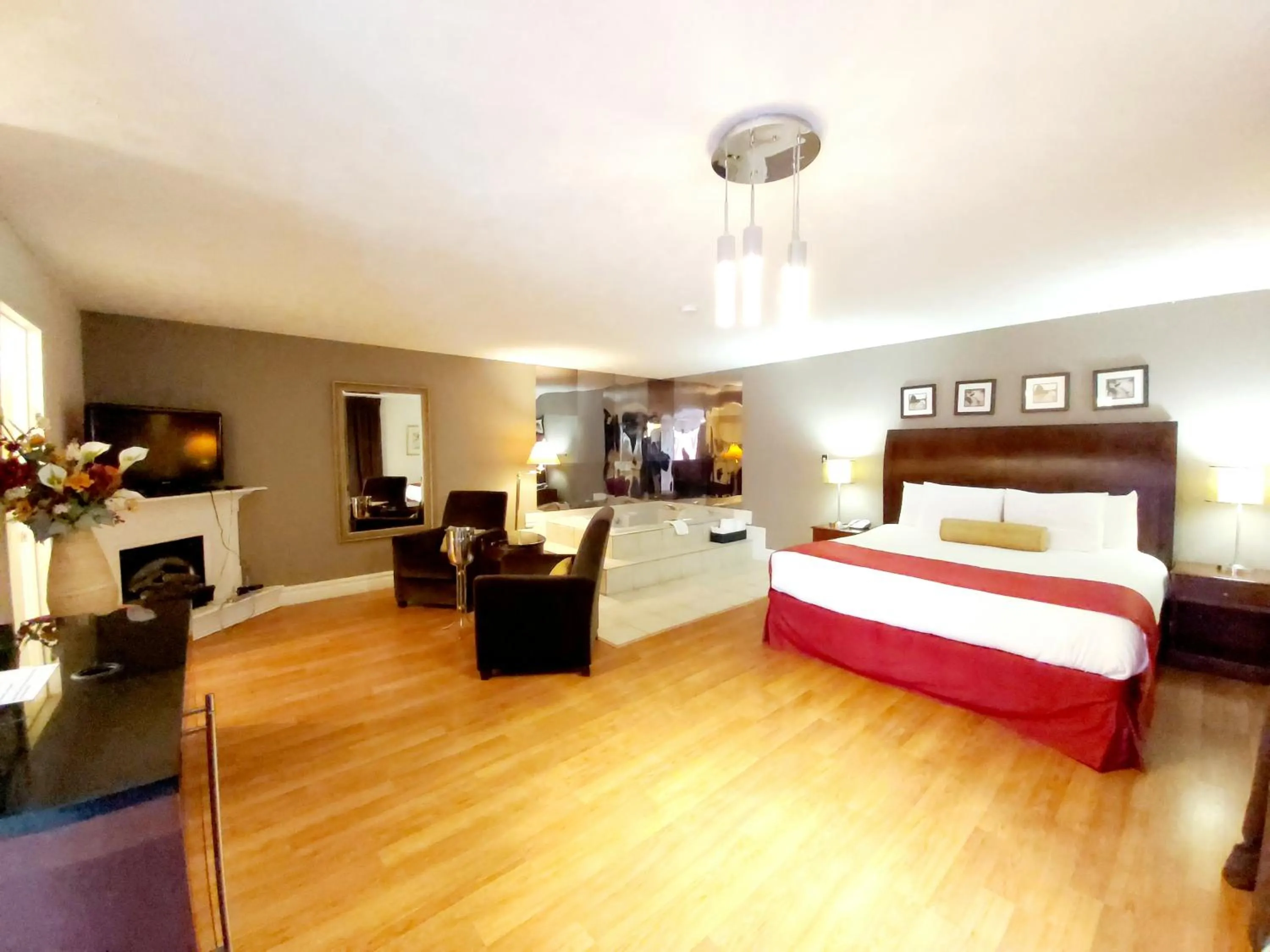 Photo of the whole room in Seely's Motel