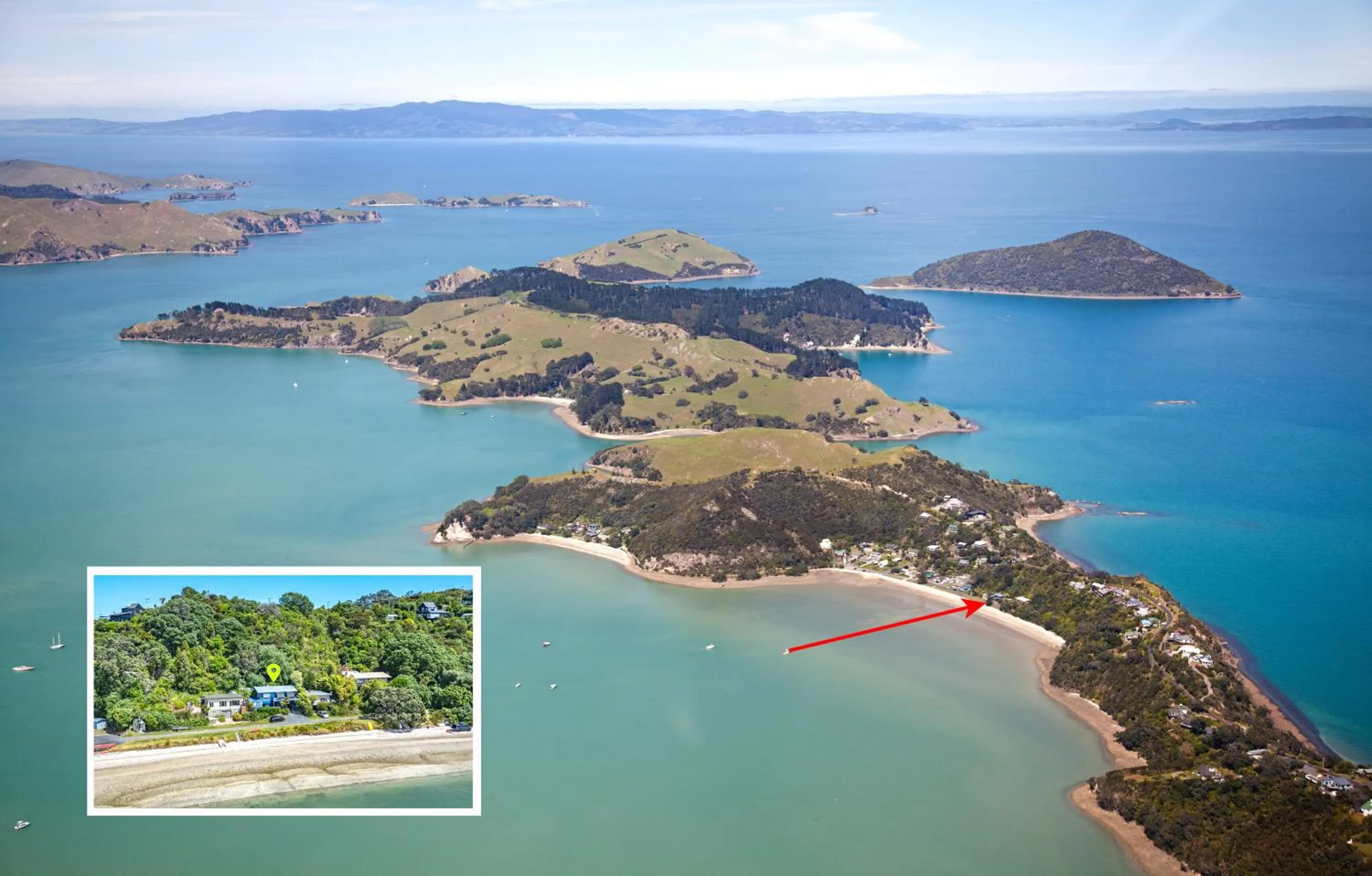 Bird's eye view in Coromandel Apartments