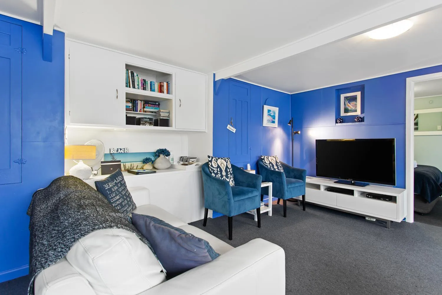 Living room in Coromandel Apartments