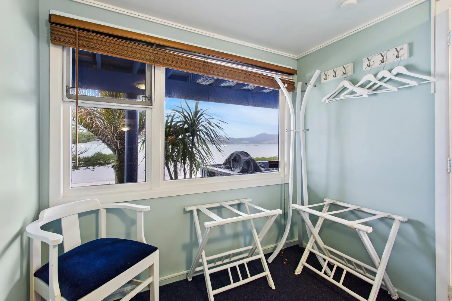 Bedroom in Coromandel Apartments