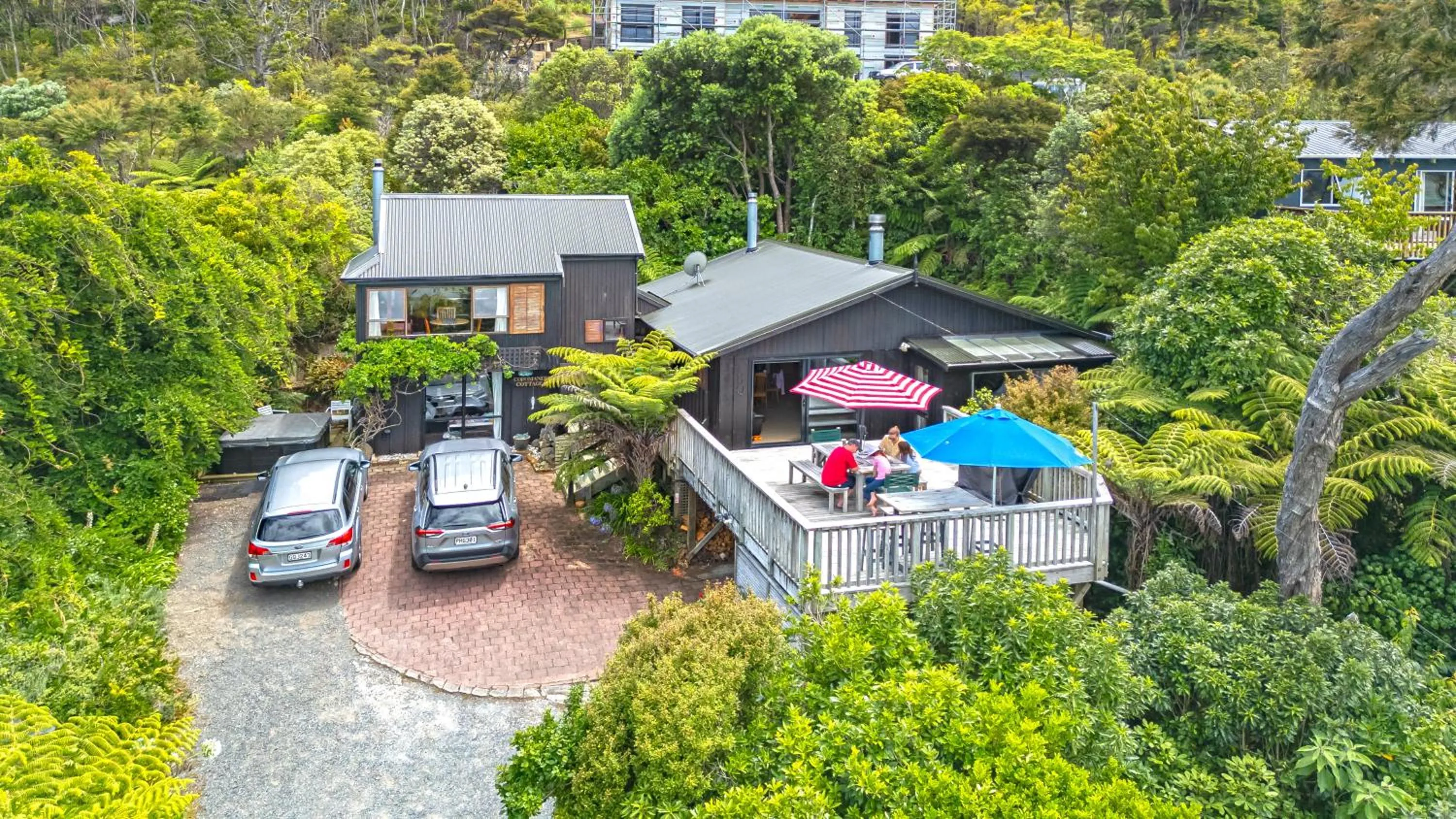 Bird's eye view in Coromandel Apartments