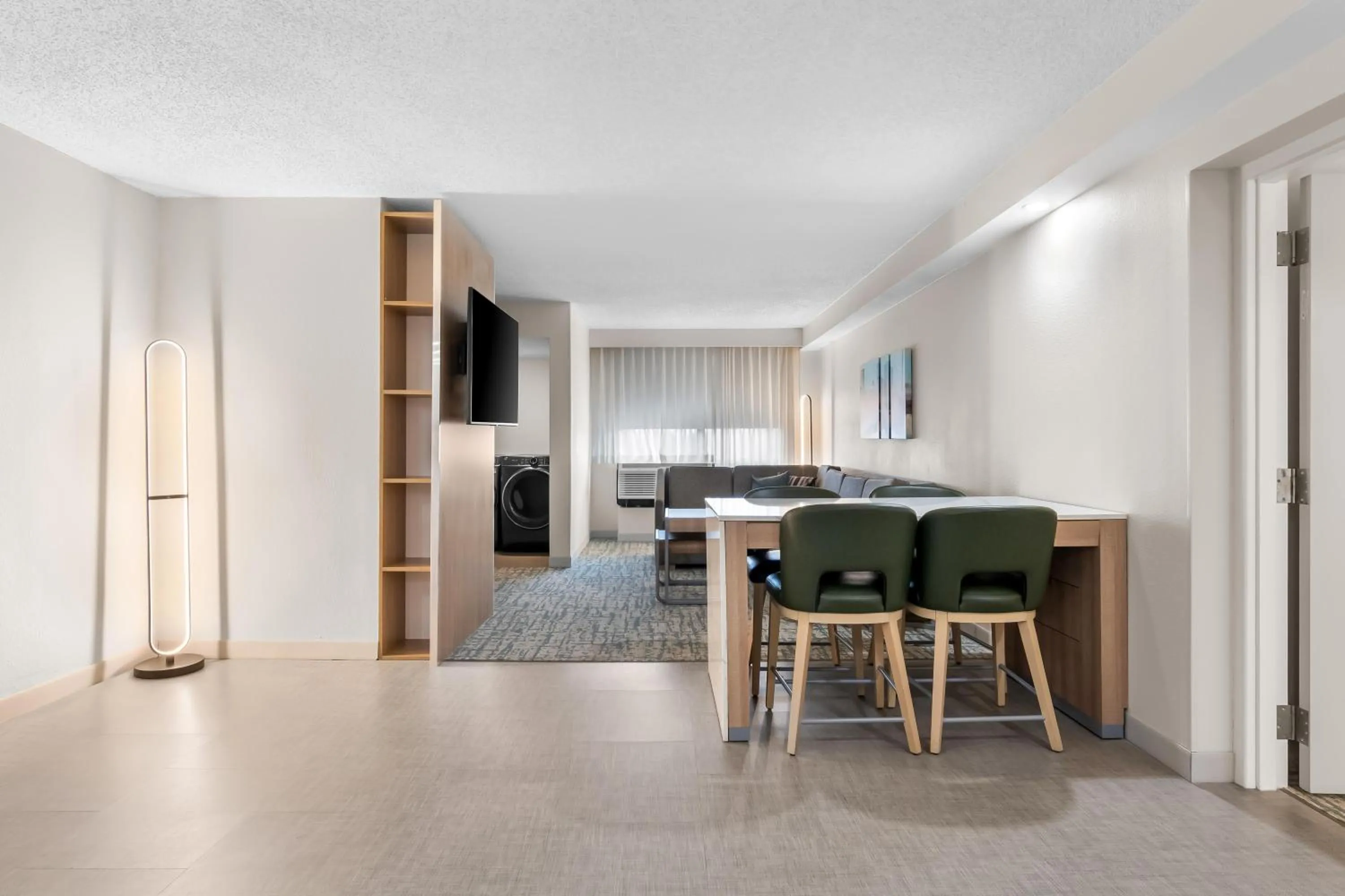 Living room in Homewood Suites by Hilton Oklahoma City Airport