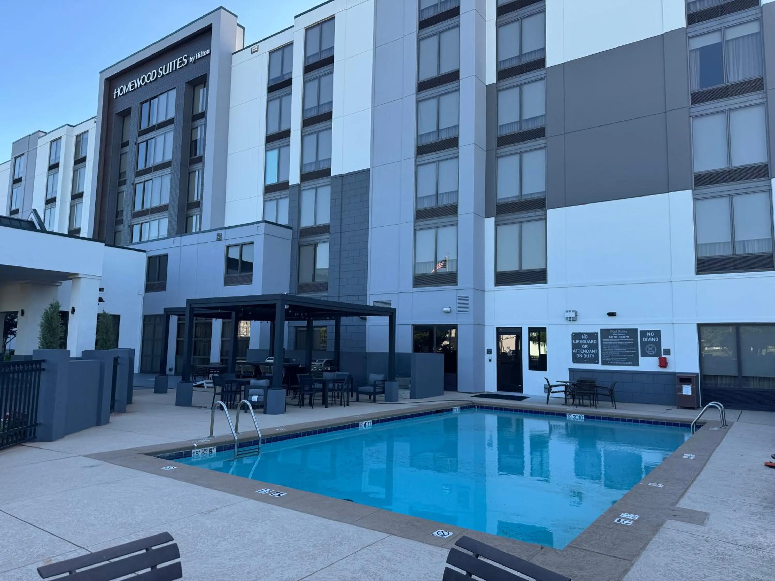Swimming pool in Homewood Suites by Hilton Oklahoma City Airport