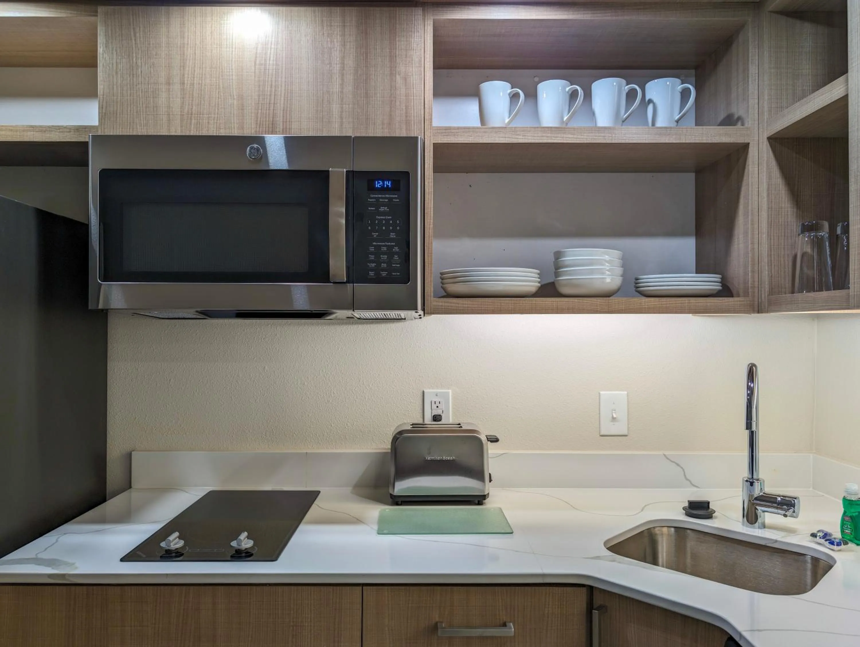 Kitchen or kitchenette in Homewood Suites by Hilton Oklahoma City Airport