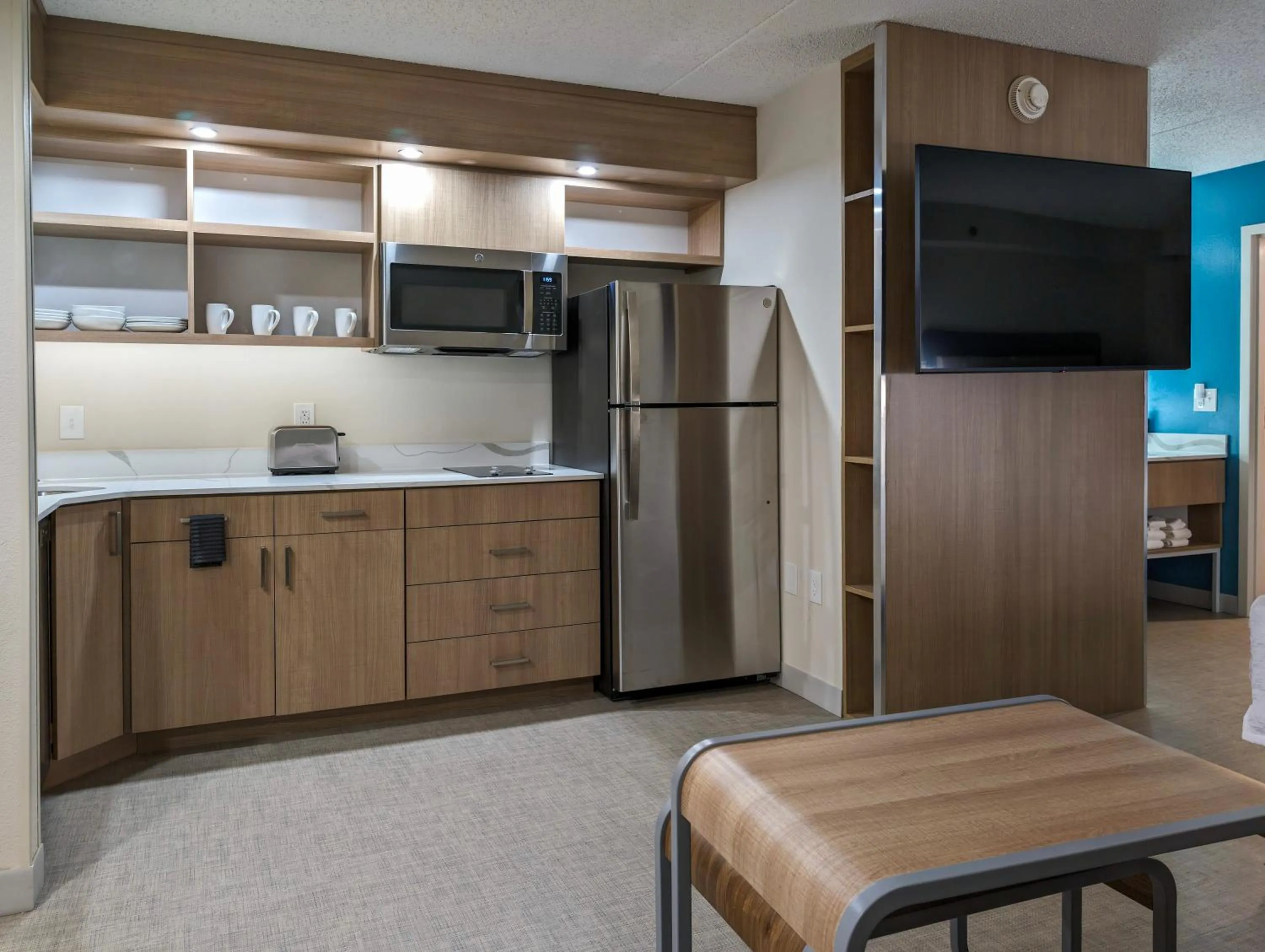 Kitchen or kitchenette in Homewood Suites by Hilton Oklahoma City Airport