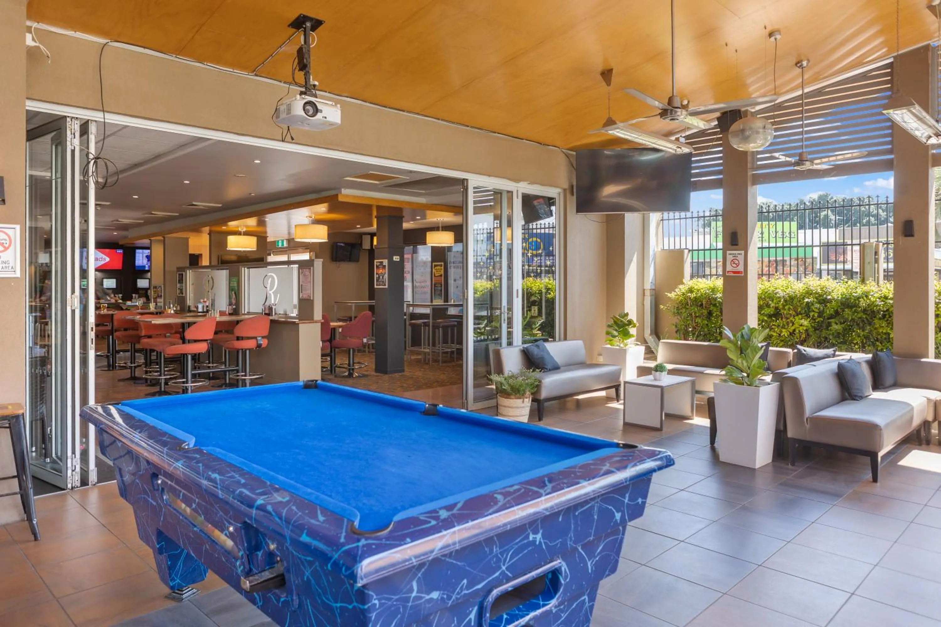 Billiard in O'Shea's Royal Hotel